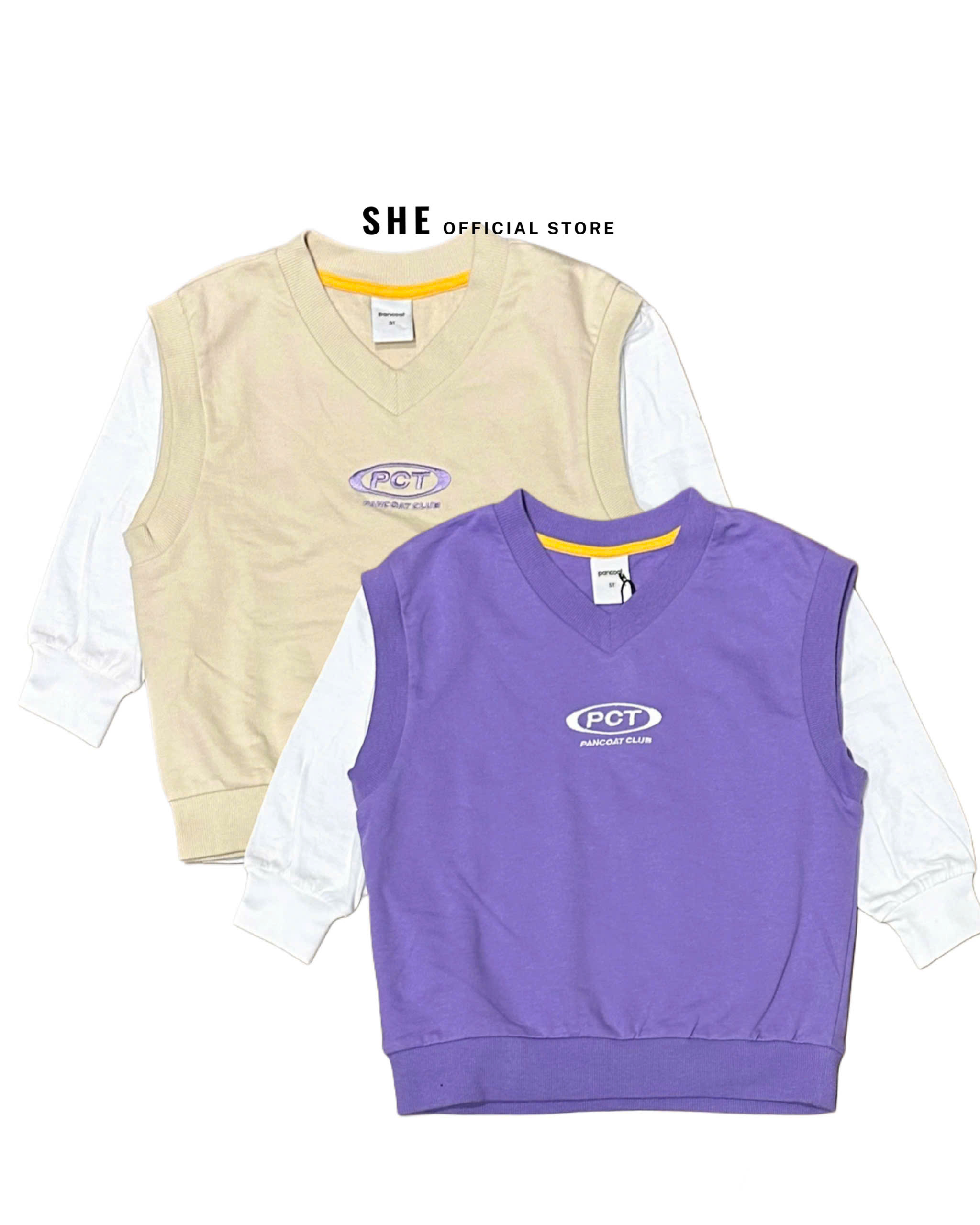 F817 SET 2 ÁO PANCOATS