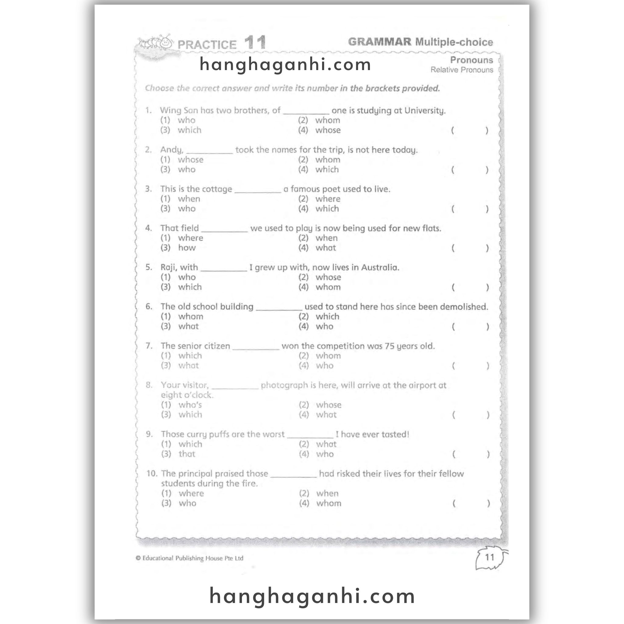 Complete Practice Book for Grammar, Vocabulary & Comprehension Primary 6_thumbnail_9