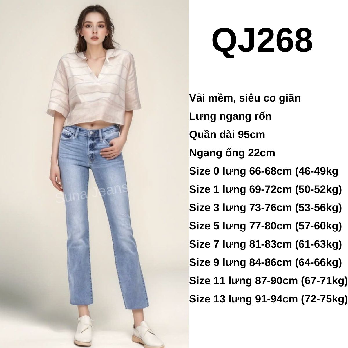 QJ268 - Jeans loe JB