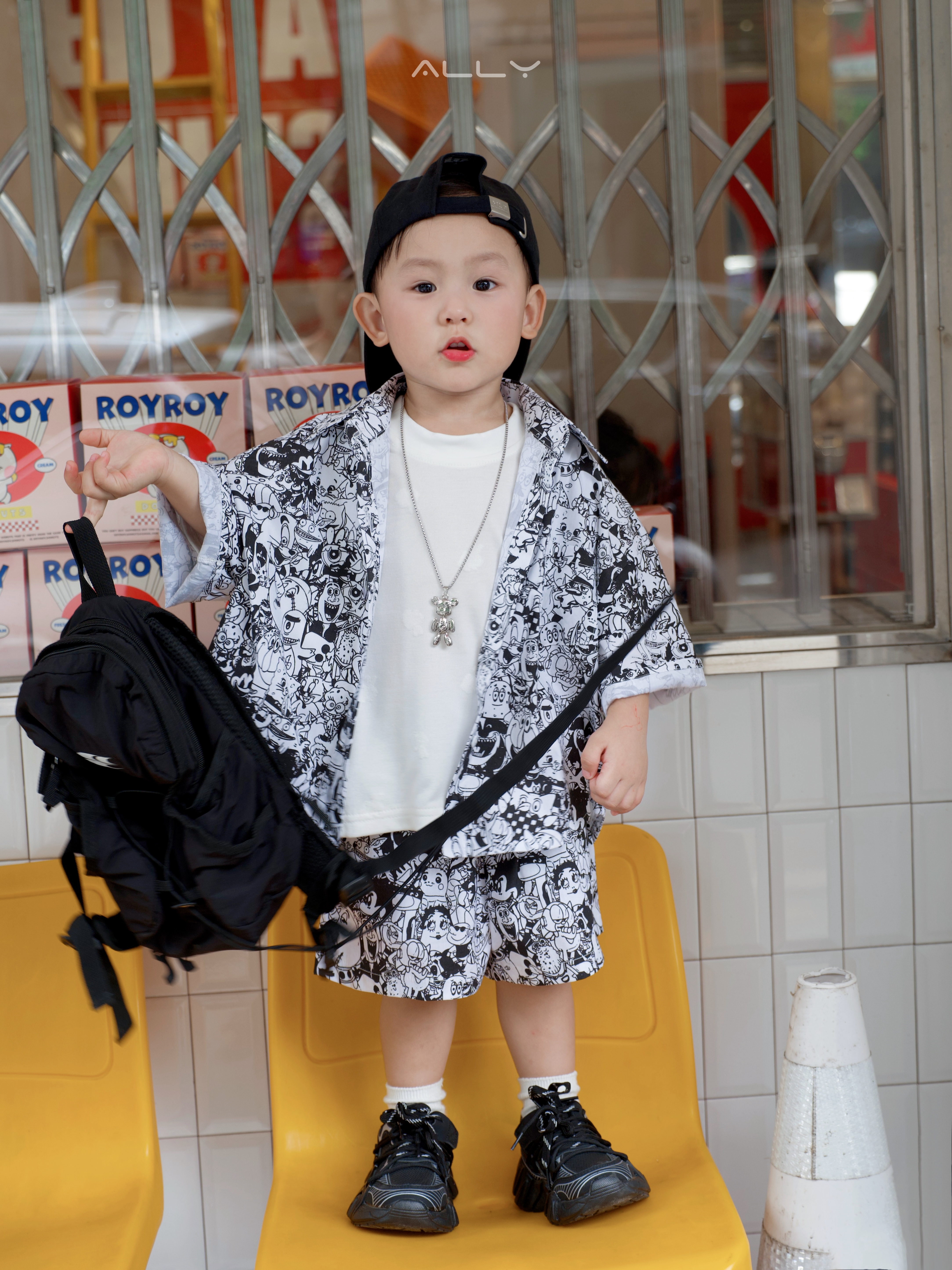 Bộ sơ mi hoạt hình cho bé ALLY_thumbnail_1