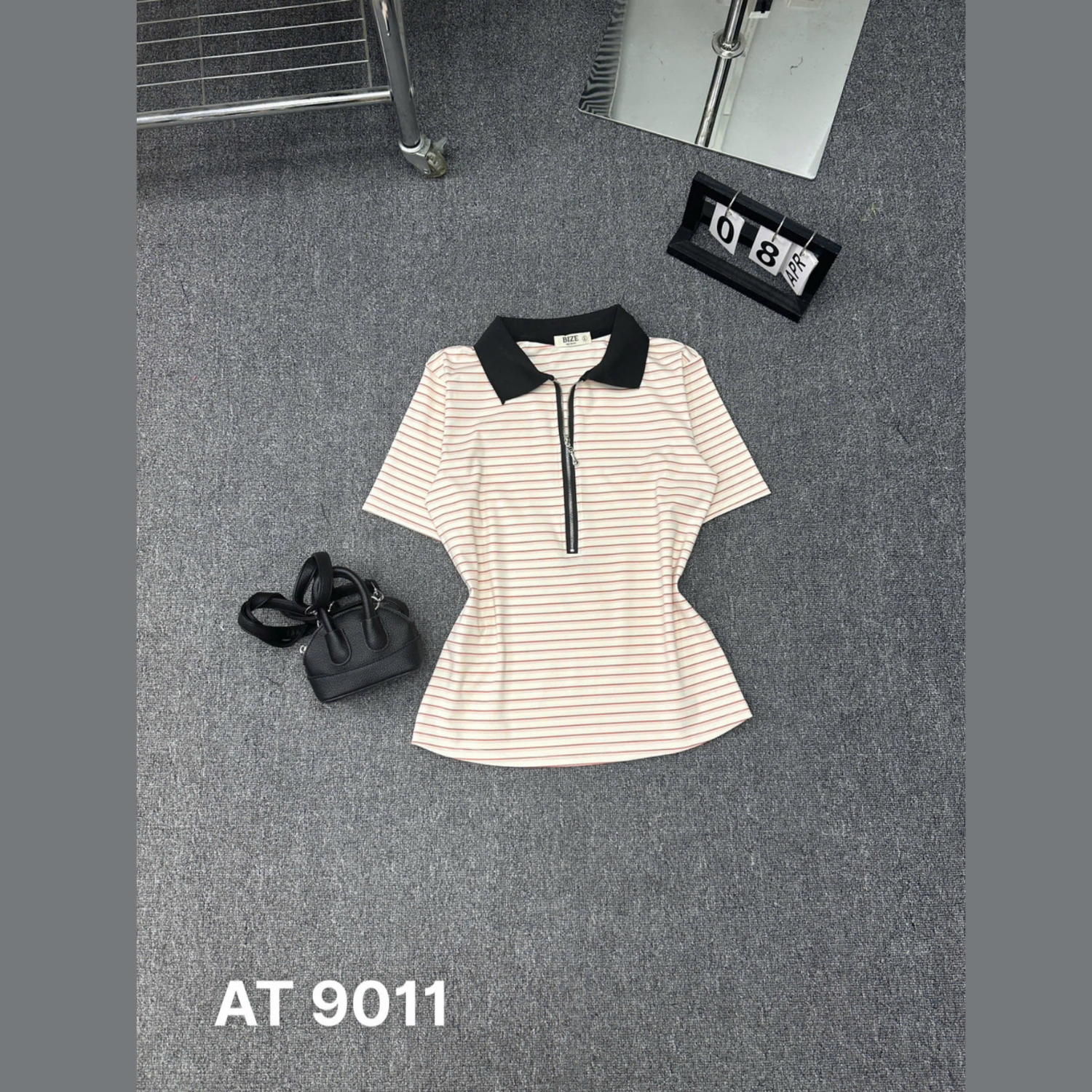 Áo thun sọc dây kéo kiểu bigsize AT9011 dành cho nàng béo mập từ 55-90kg_thumbnail_10