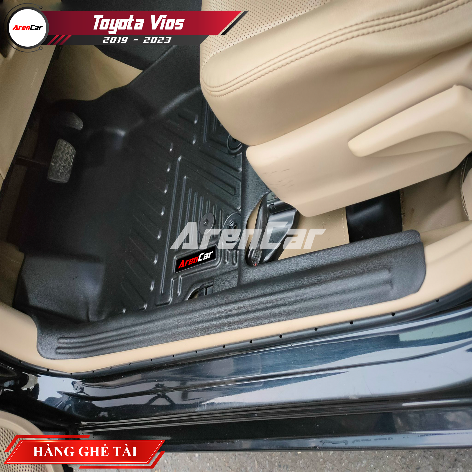 [Aren Car] Thảm Lót Sàn Ô Tô TPE Nhựa Đúc Toyota Yaris_thumbnail_20