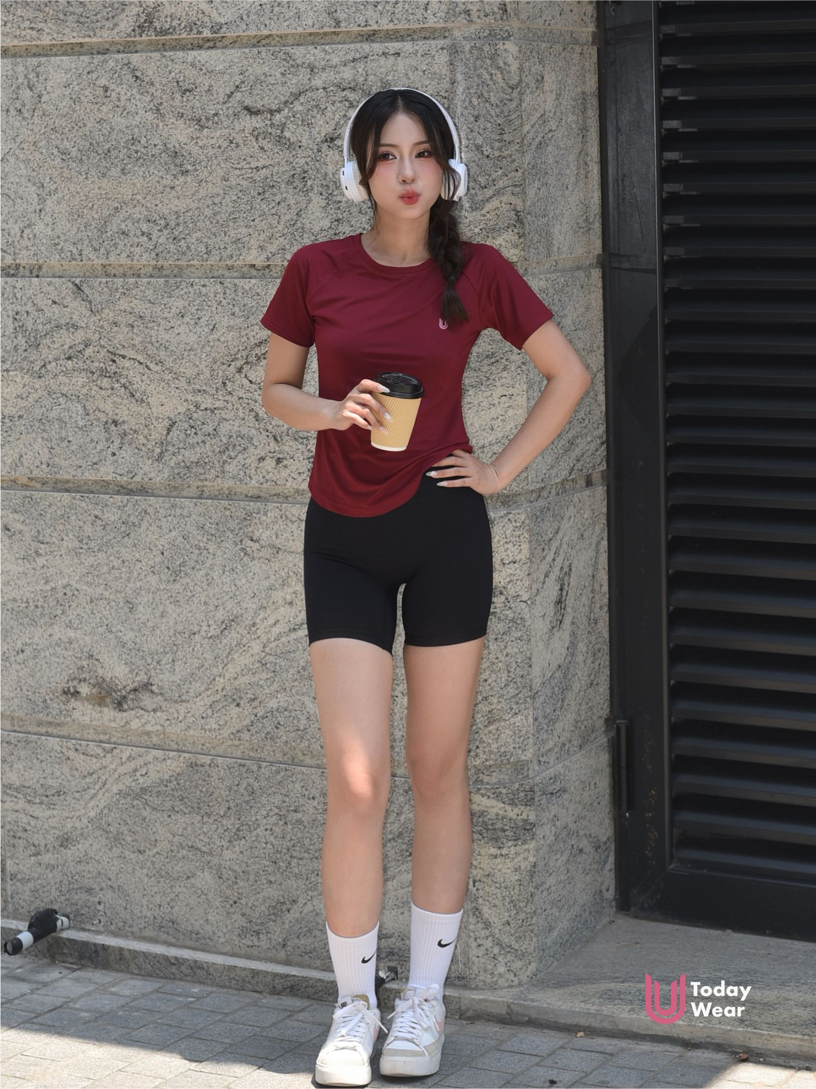 Áo thun thể thao nữ Running Tee có Bigsize_thumbnail_8