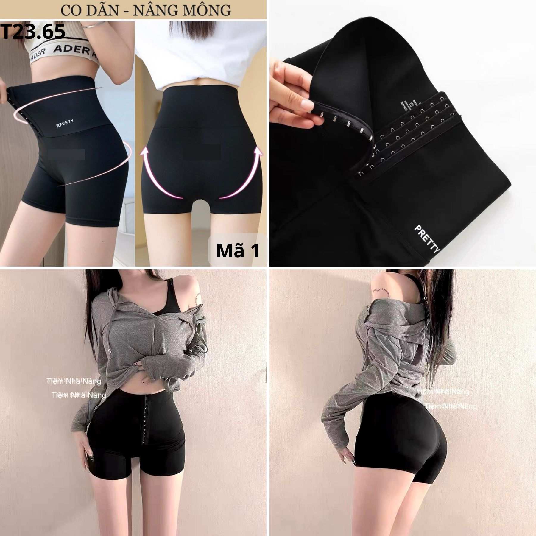 Size XL Quần nịt bụng T23.65