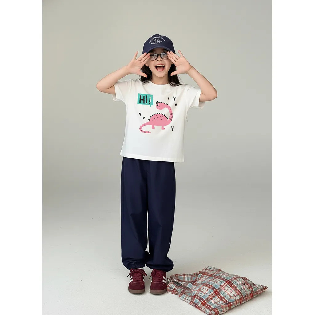 Áo thun bé trai bé gái hoạt hình Kado thoáng mát form rộng 3229_thumbnail_5