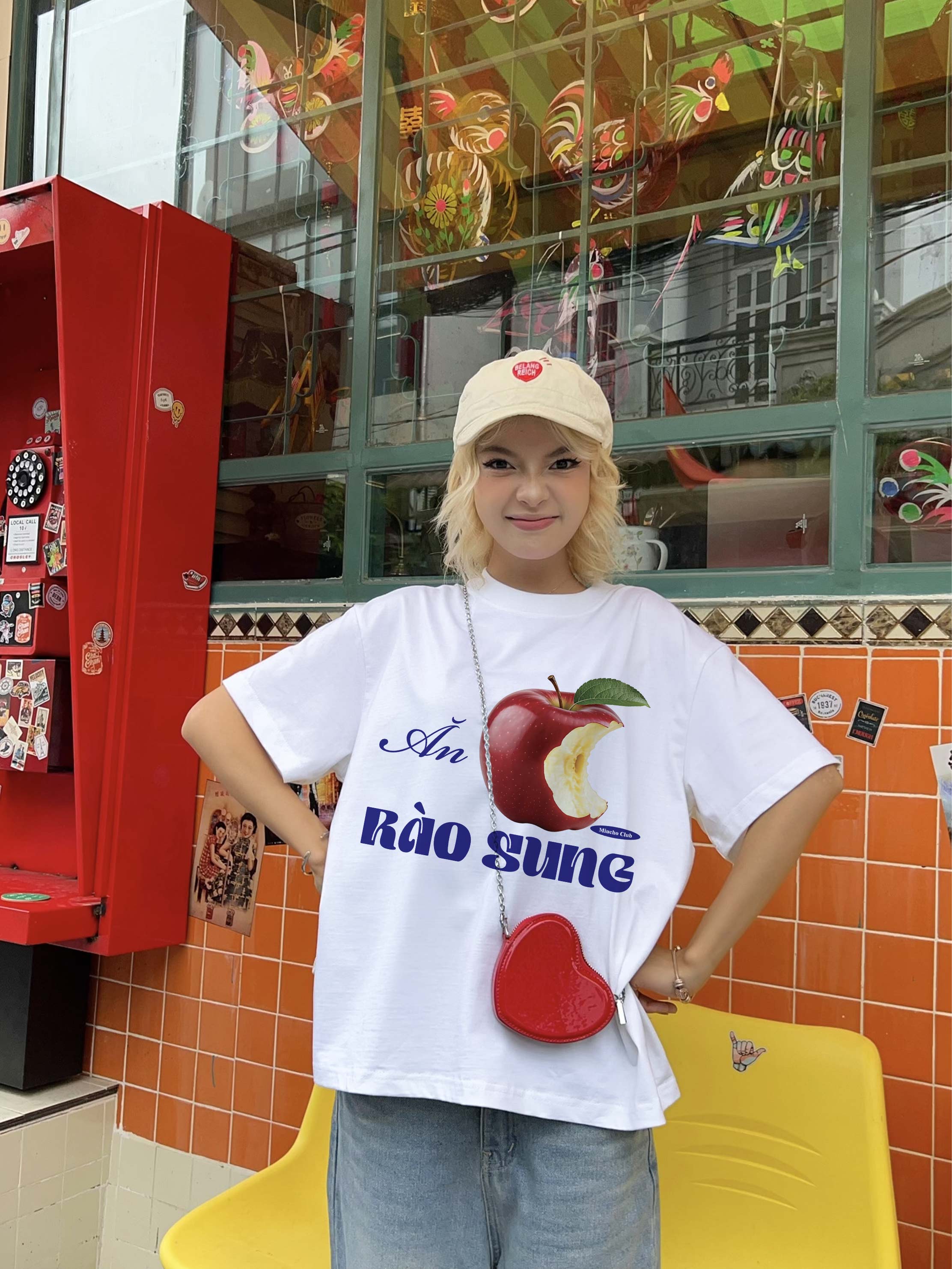 Áo thun boxy in chữ độc đáo 2256 Miucho cổ tròn chất vải cotton 2 chiều in mix_thumbnail_4