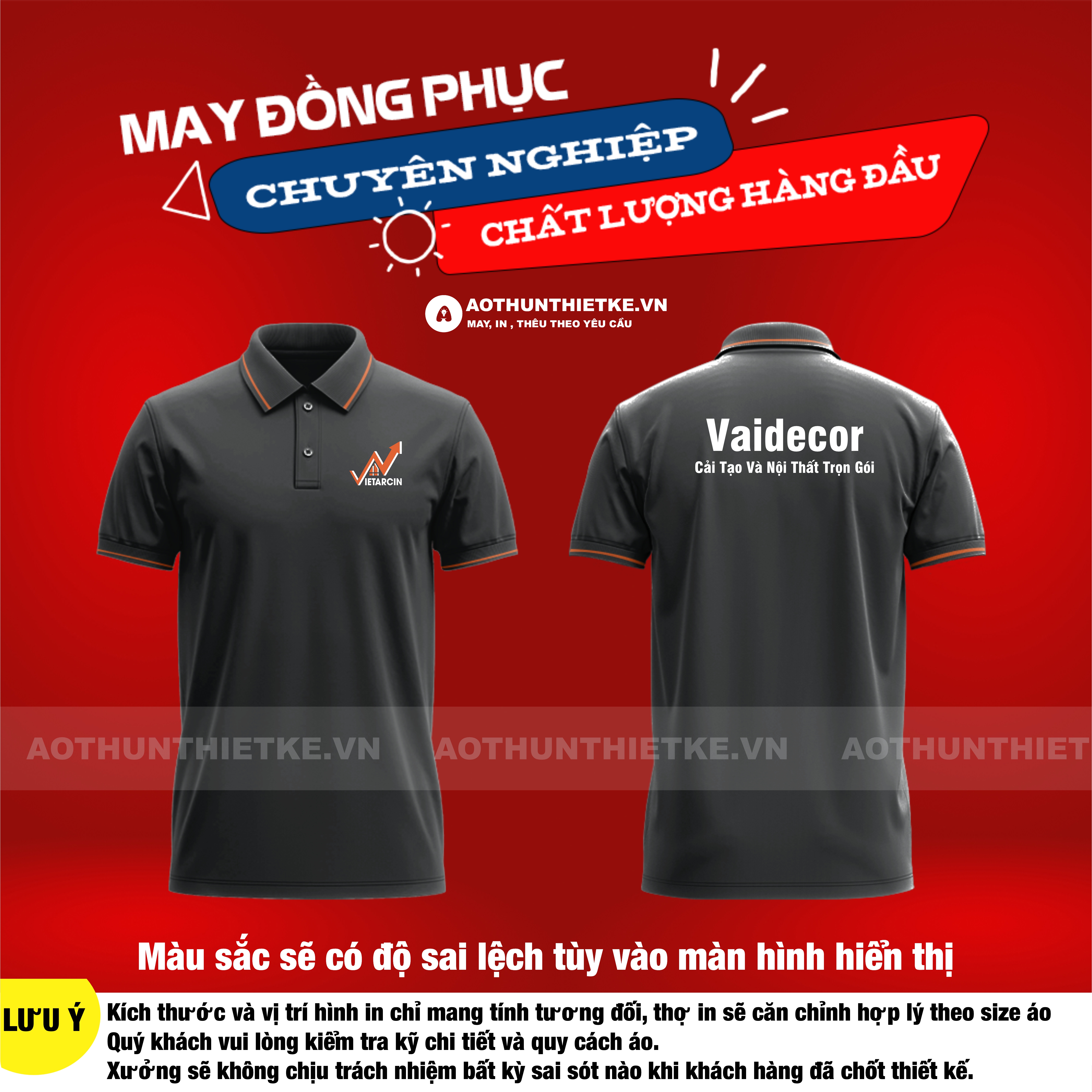 Áo Thun Đồng Phục Công Ty VaiDecor