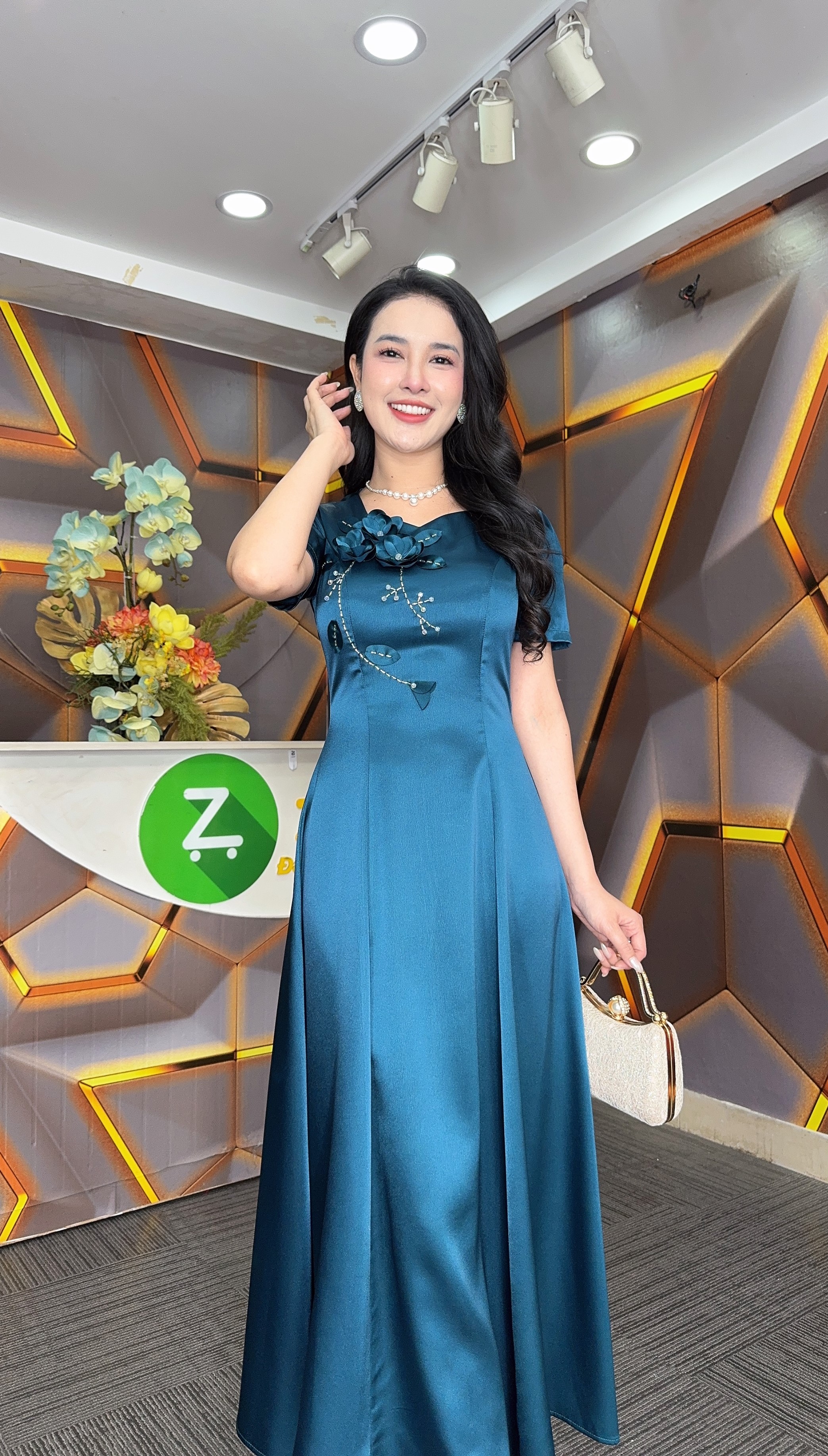 Đầm xòe - Y1912 - Thương hiệu Zonbig_thumbnail_6