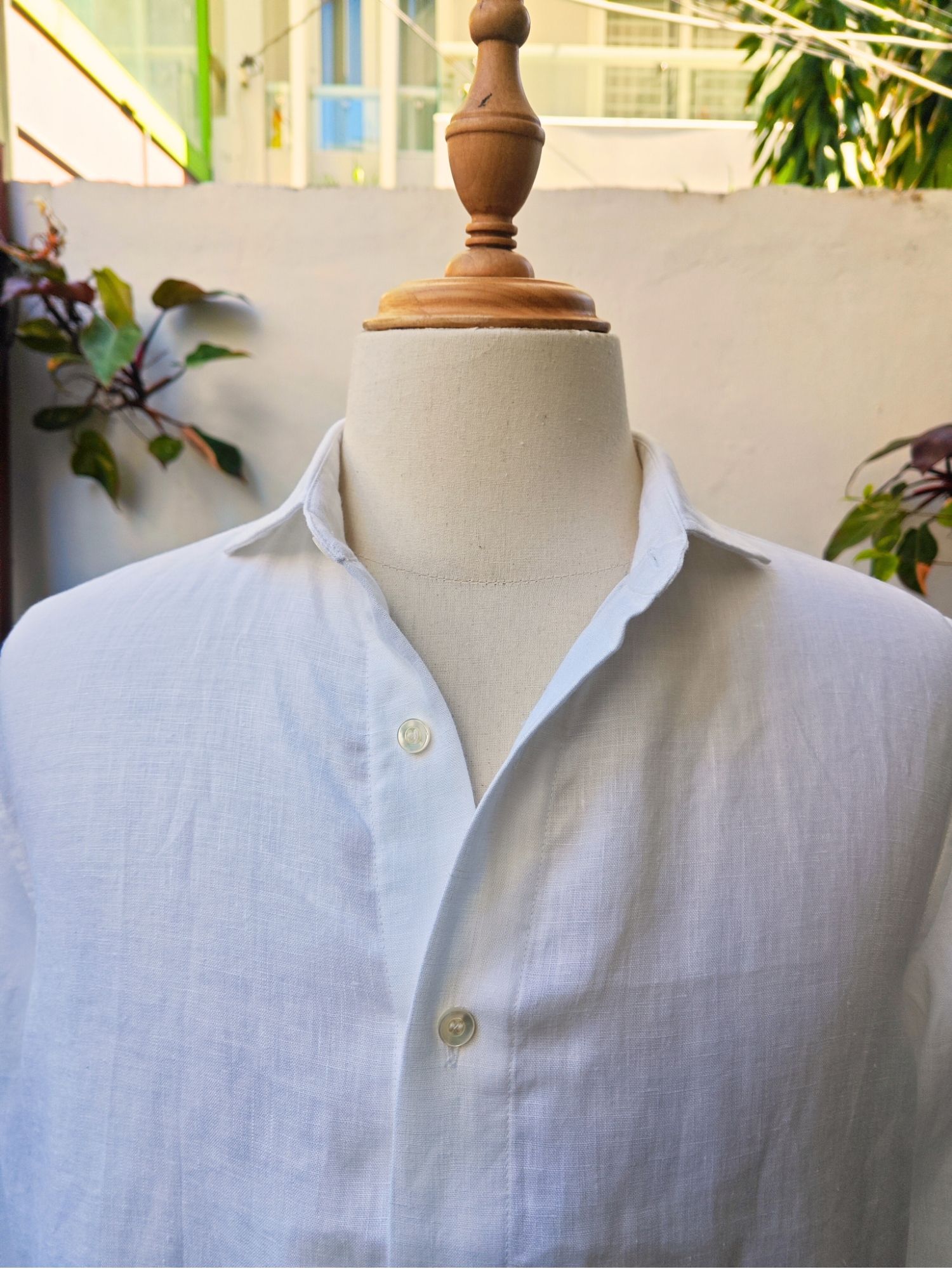 Sơ mi 100% linen tay dài cổ kiểu Ý_thumbnail_2