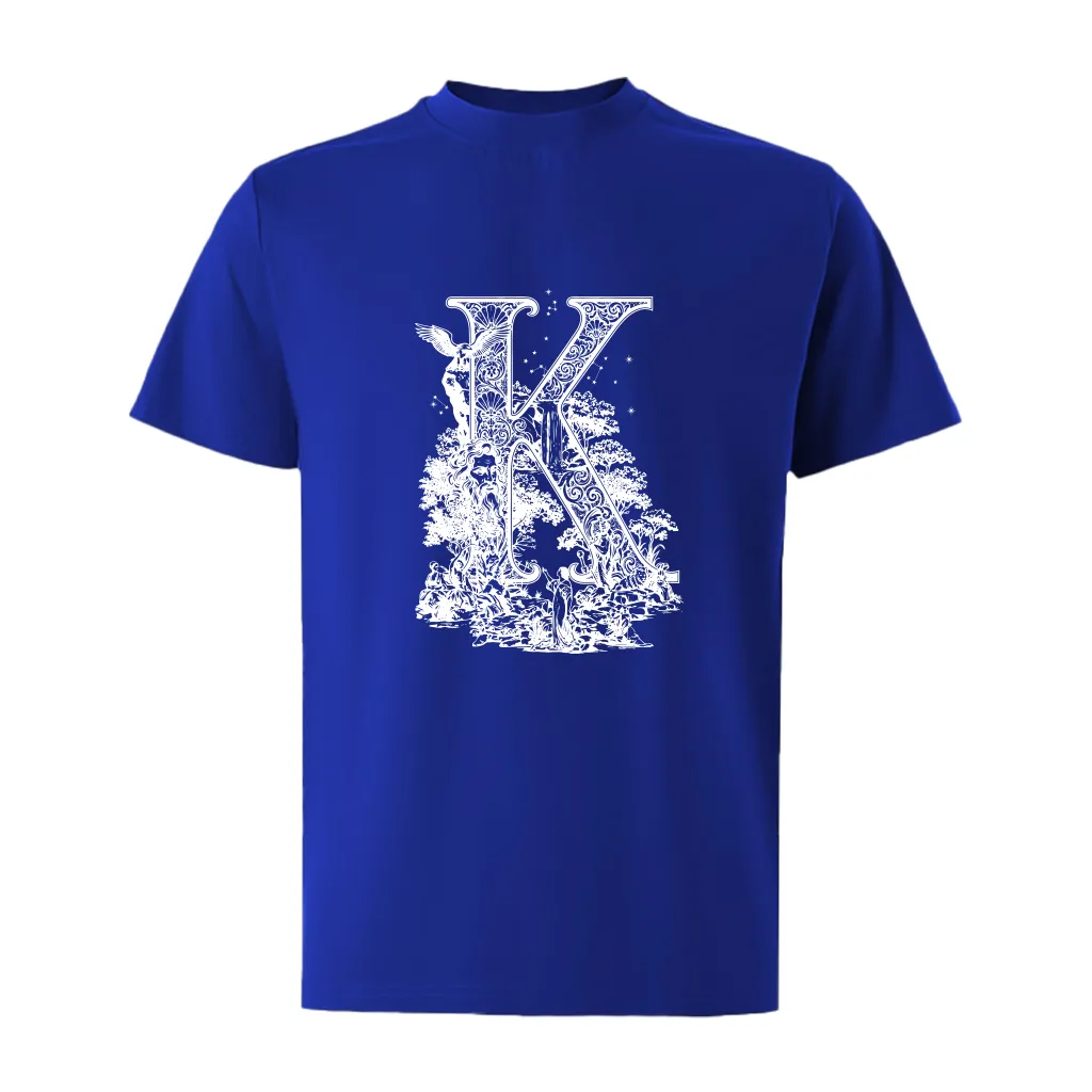 Áo thun nam oversize Miucho Iconic vải cotton thoáng mát mềm mại in chữ cái K nhiều màu 2756_thumbnail_14