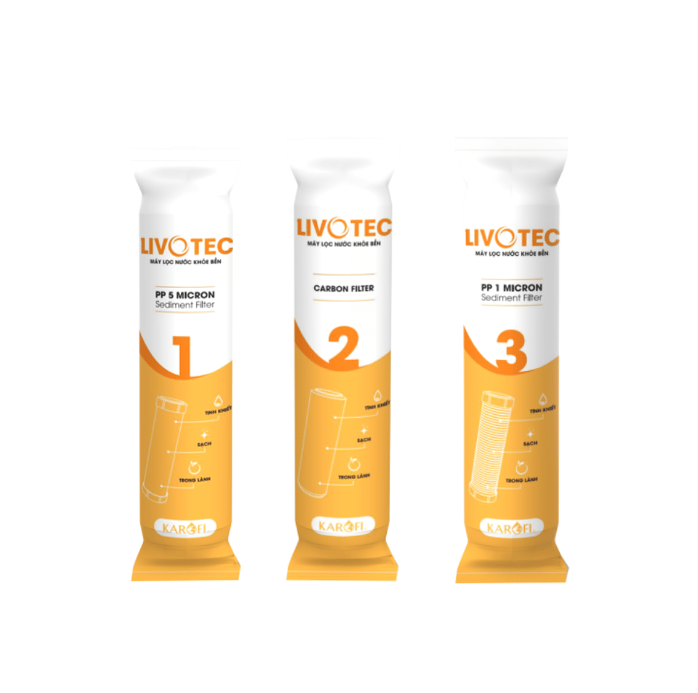 Bộ lõi lọc máy lọc nước Karofi Livotec 216