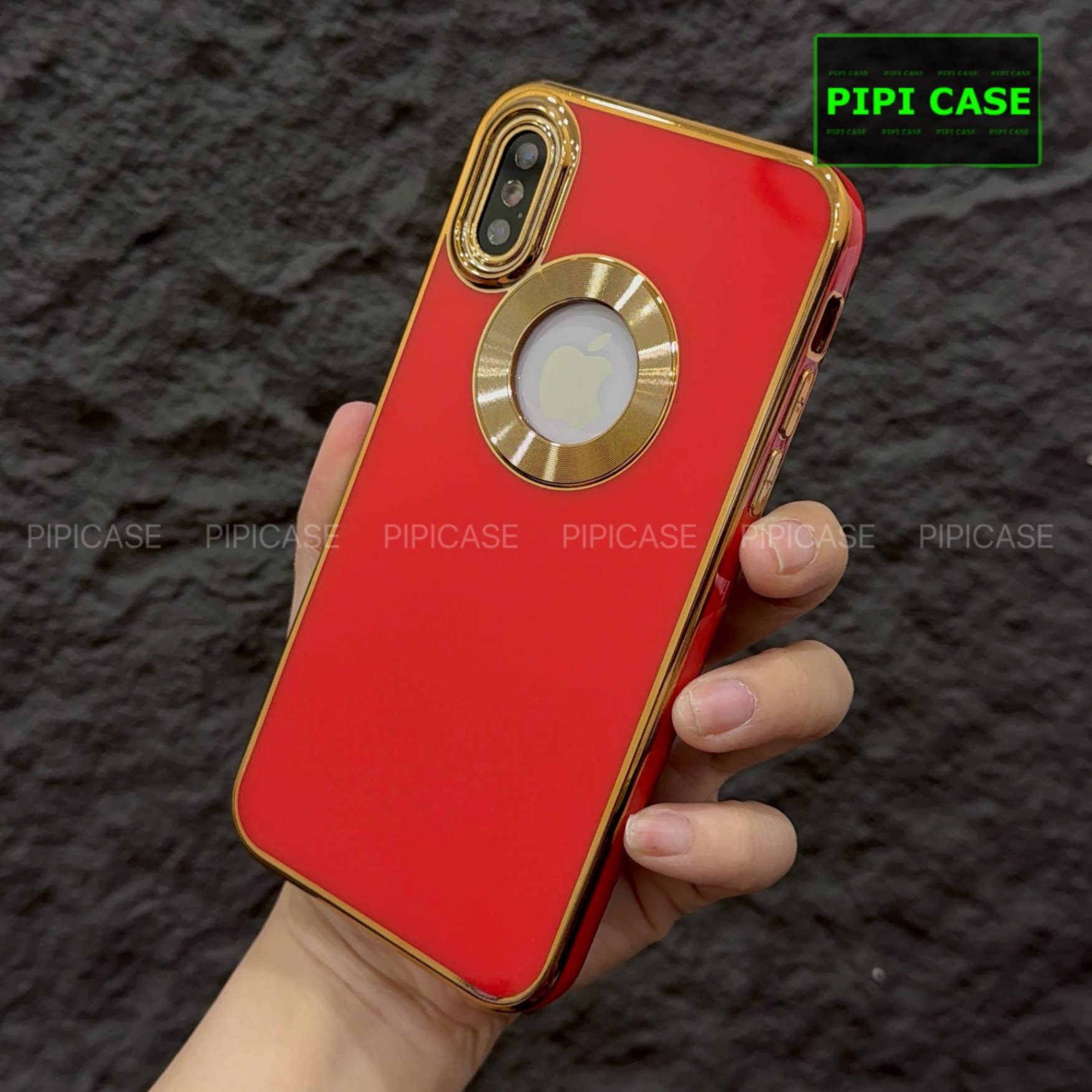 Ốp Lưng iPhone X / XS - Pandora - Đỏ