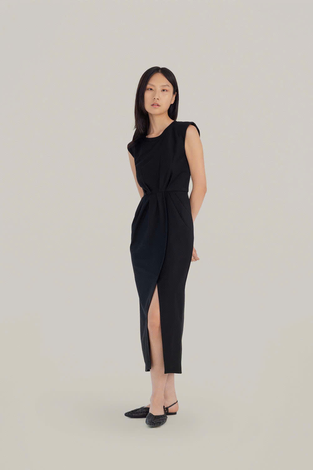 D108- Đầm body xếp ly_thumbnail_1