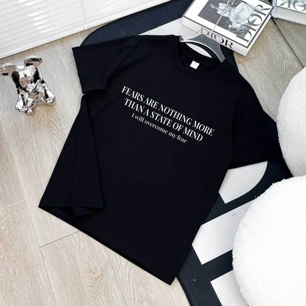 Áo thun nữ form vừa regular ARD558 Miucho Chic cotton cổ tròn in basic_thumbnail_0