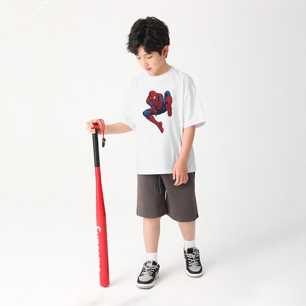 Áo thun SpiderMan bé trai form rộng AED637 Miucho Kid 100% vải cotton thoáng mát basic_thumbnail_5