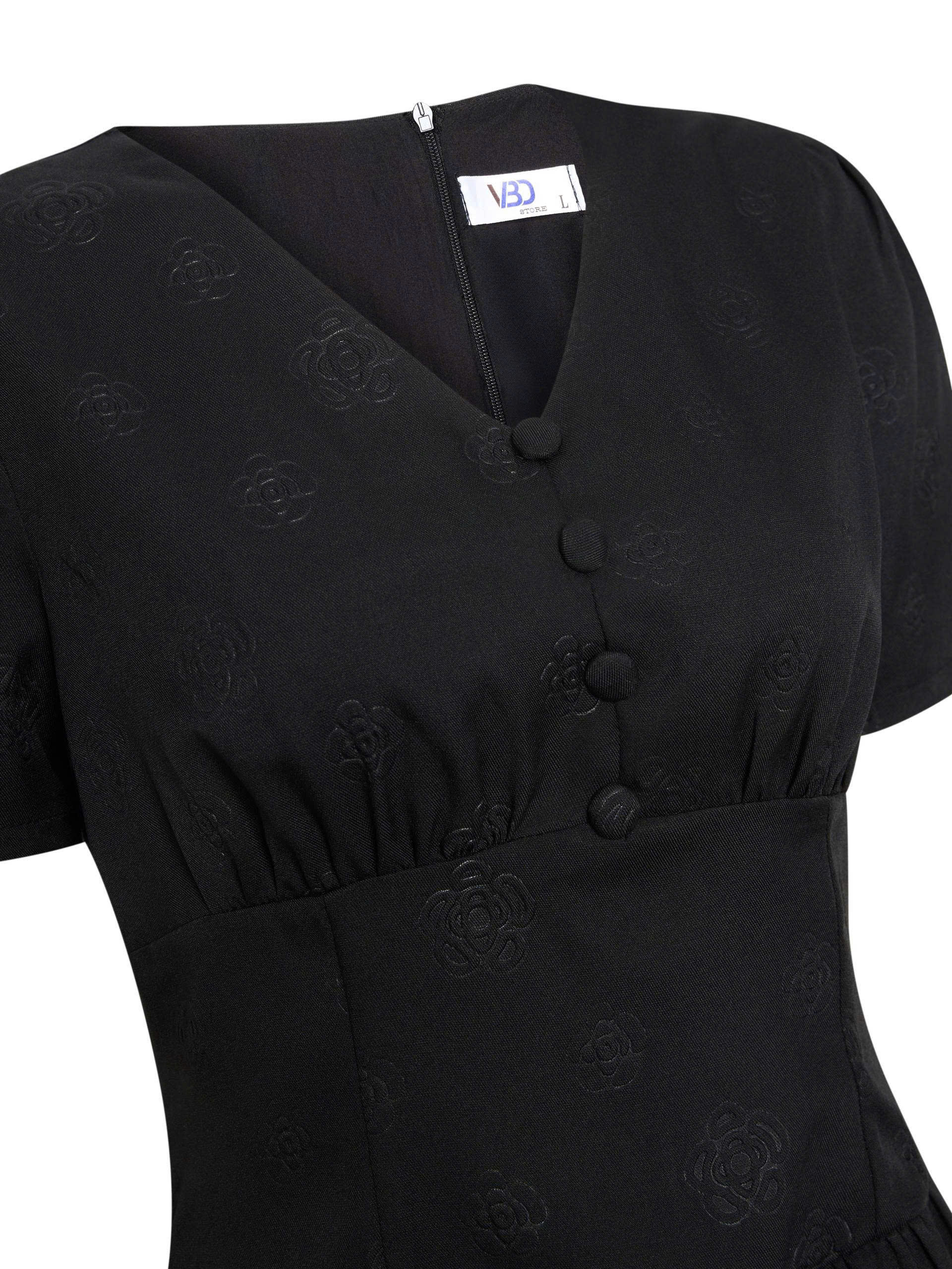 Đầm dáng dài kiểu dập bông bigsize DA175_thumbnail_4