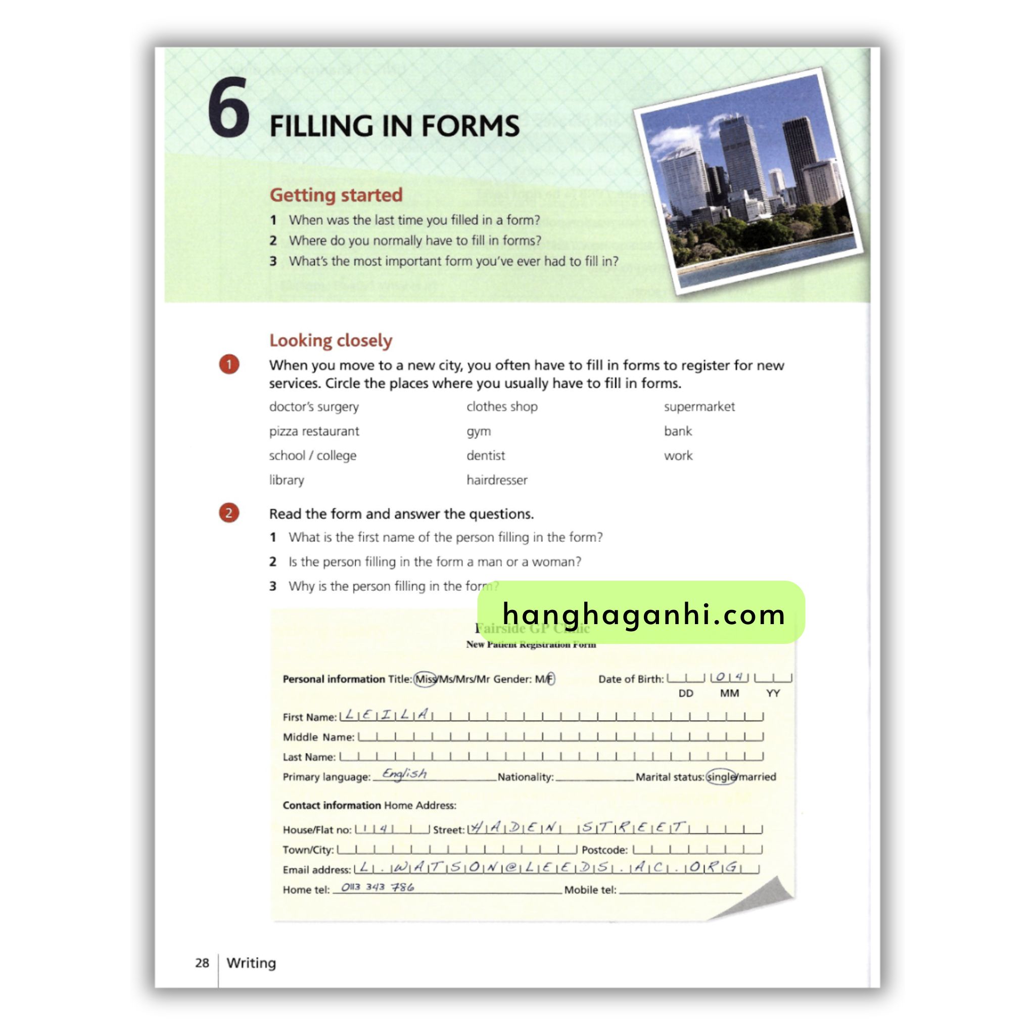 Collins English For Life A2 : Writing Pre-Intermediate_thumbnail_5