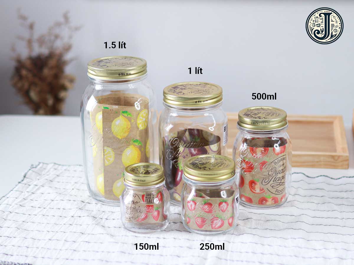 Hũ Thủy Tinh Nắp Vặn Quattro Stagioni_thumbnail_3