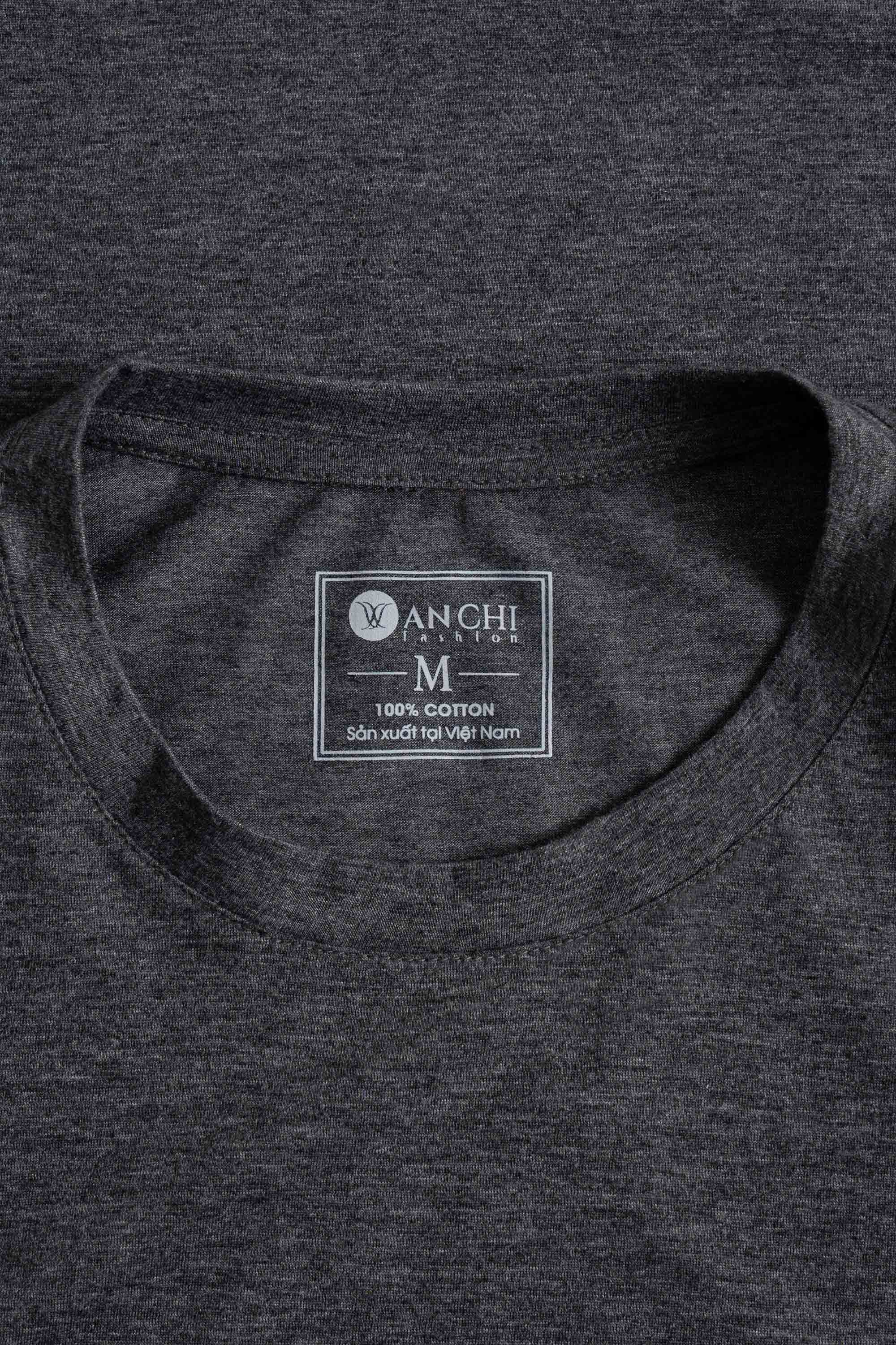 Áo Phông Cổ Tròn Nam Trung Niên ANCHI Chất Liệu Cotton Co Giãn Màu Xanh Than_thumbnail_23