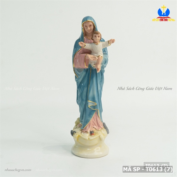 Tượng sứ Mẹ Mẫu Tâm 15cm_thumbnail_3