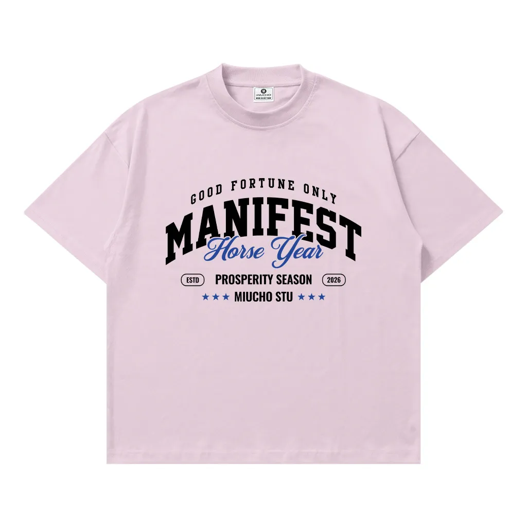 Áo thun Tết nam nữ form boxy Miucho chất vải mềm mại thoáng mát chữ basic in typography 2939_thumbnail_11