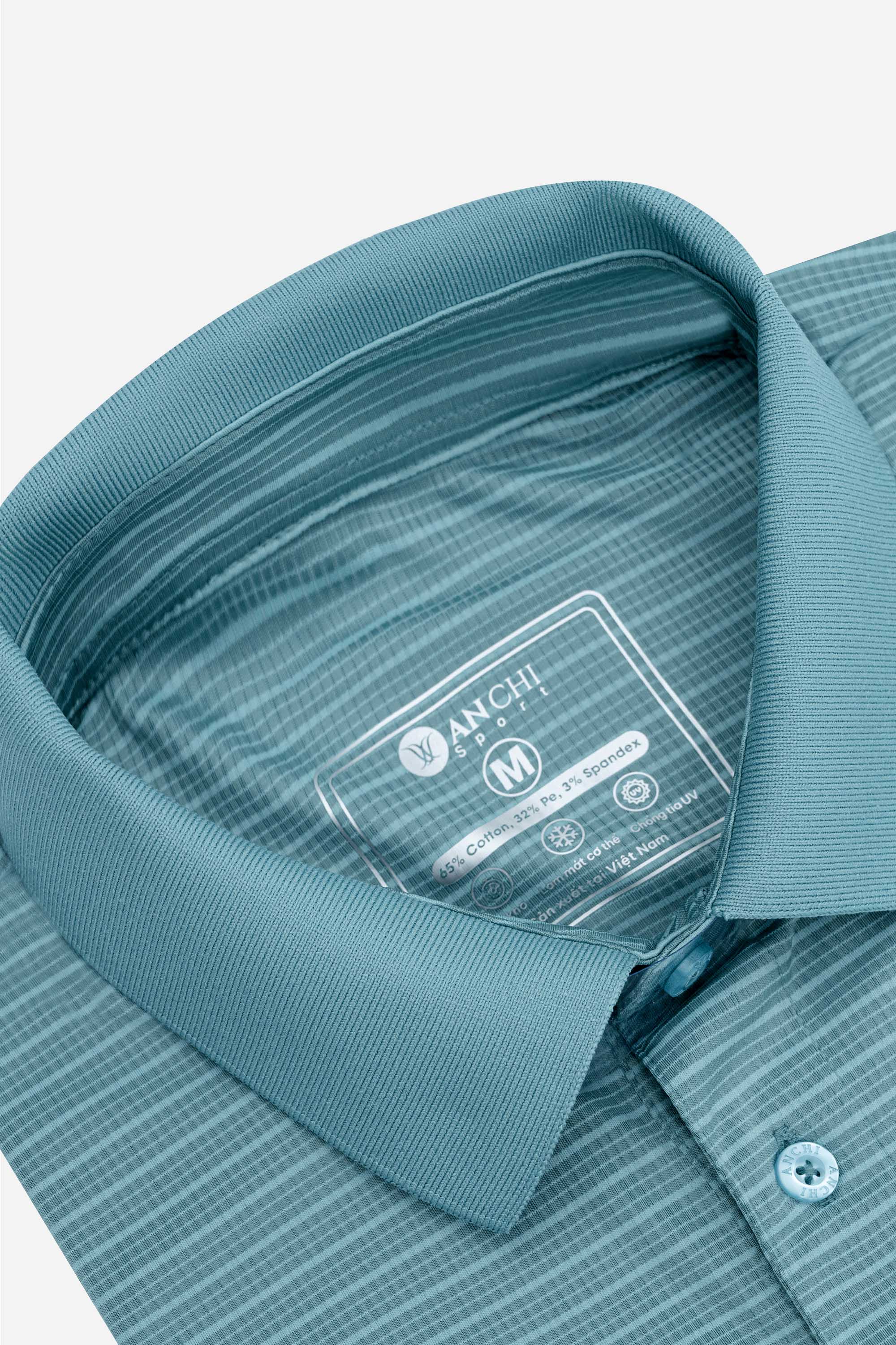 Áo Polo Túi Ngực Nam Trung Niên ANCHI Chất Liệu Cotton Cao Cấp Có Xẻ Tà Màu Xanh Nhạt_thumbnail_37