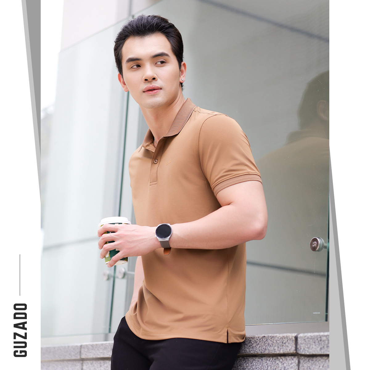 Áo Polo Nam Guzado Chất Vải Coolmax (6 Màu) GPS203_thumbnail_23