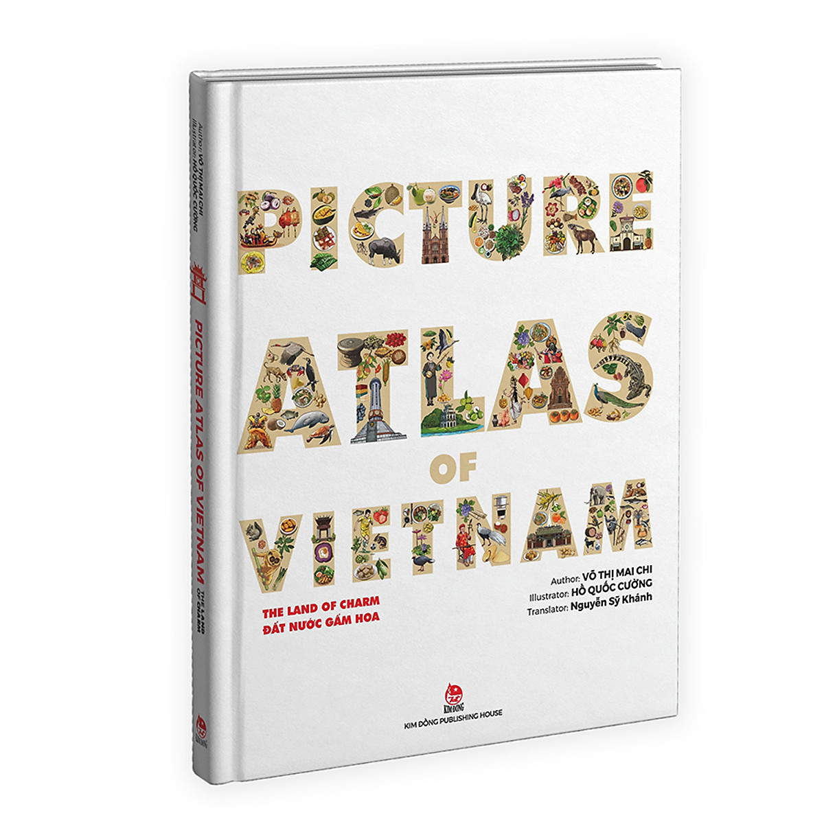 The Land Of Charm Picture Atlas Of Vietnam - Đất nước gấm hoa bản Tiếng Anh