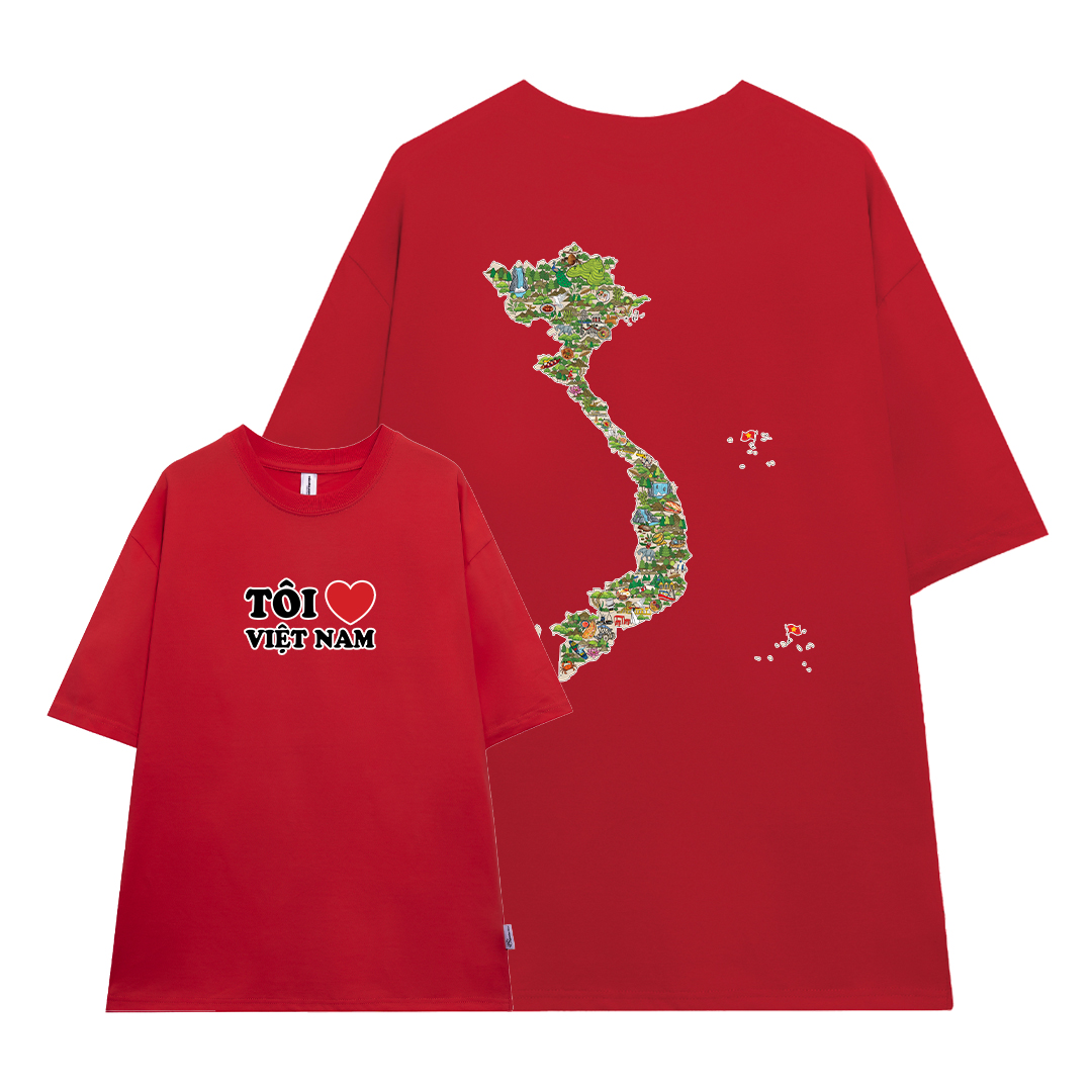 Áo thun local brand Việt Nam tôi yêu Miucho BST cổ tròn vải cotton 4c 220gsm thoáng mát in mix_thumbnail_8