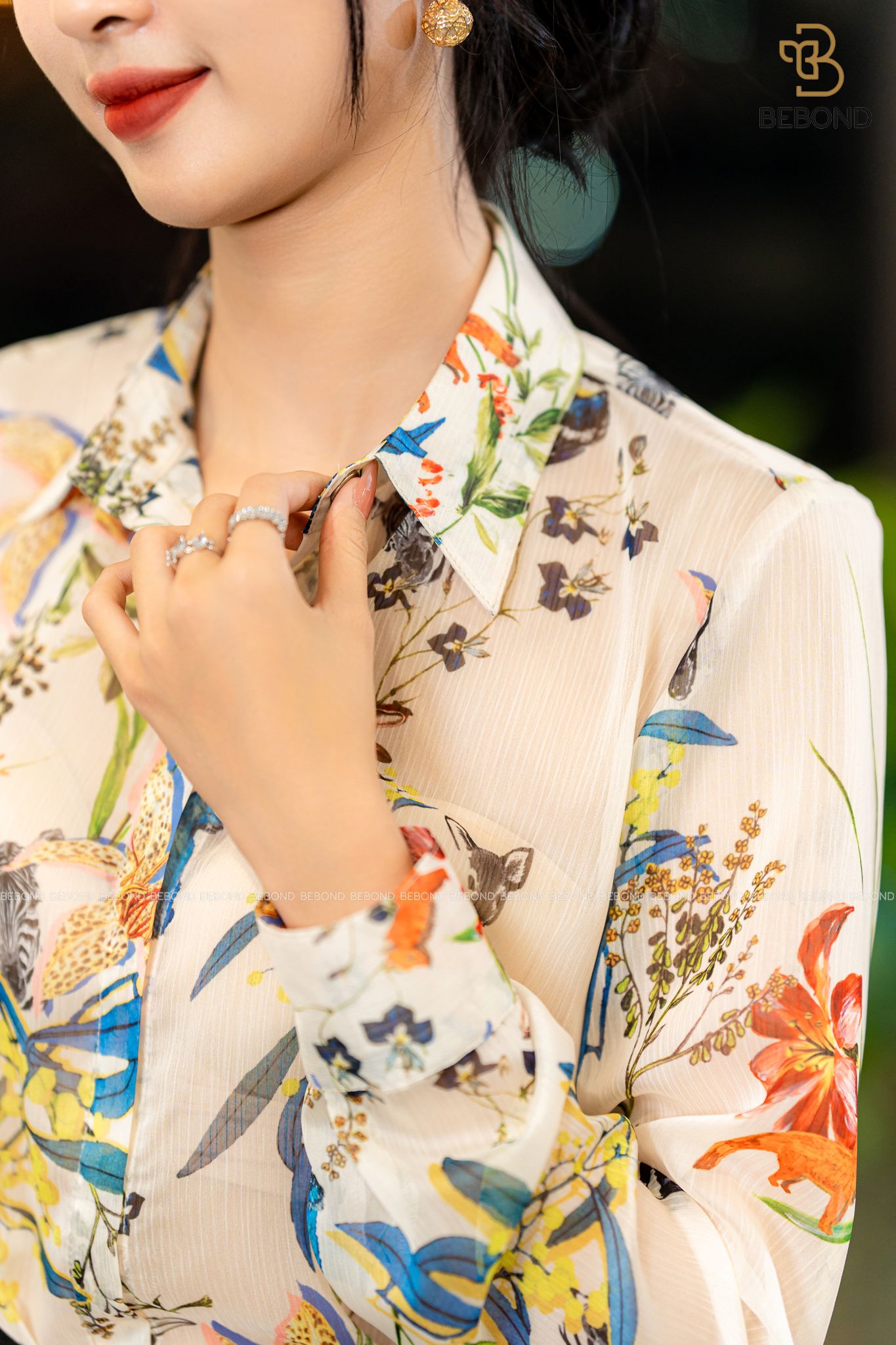 Set áo sơ mi Doris - chân váy xòe trượt ấn Kaylin_thumbnail_3