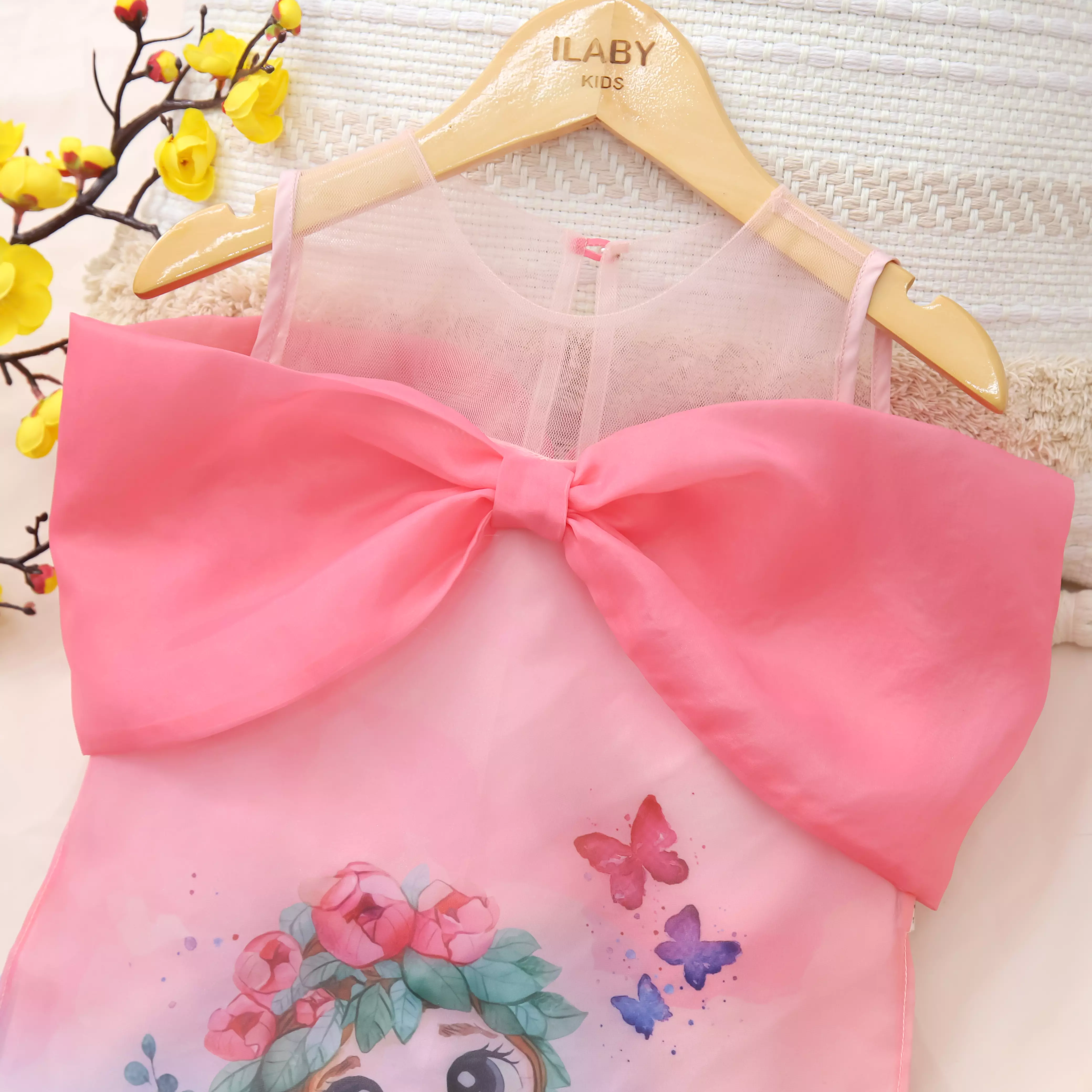 Áo dài phối nơ trước ngực_thumbnail_5
