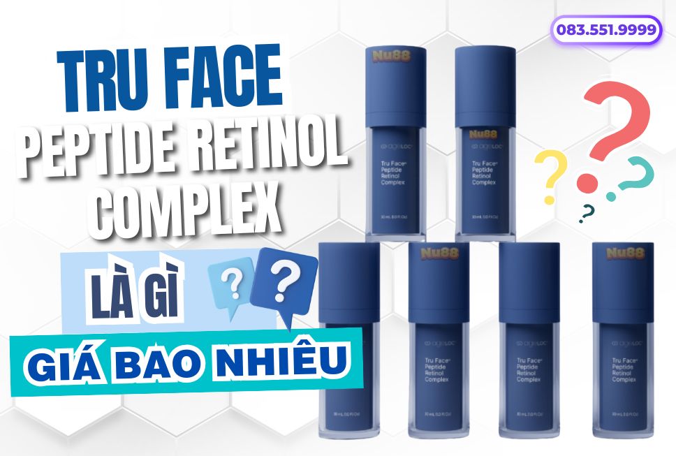 ageLOC Tru Face Peptide Retinol Complex Nuskin là gì?