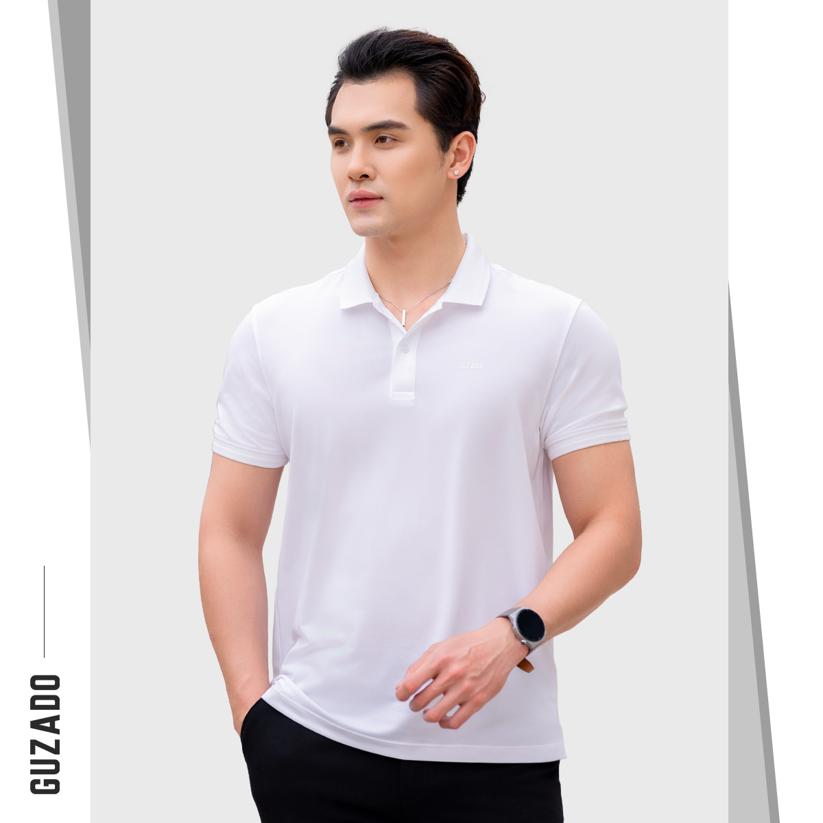 Áo Polo Nam Guzado Chất Vải Coolmax (6 Màu) GPS203_thumbnail_19