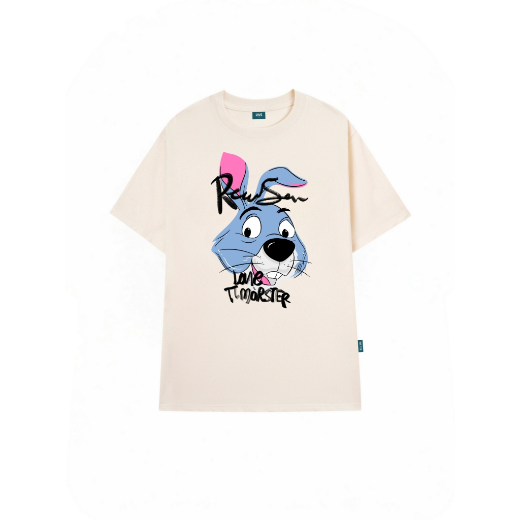 Áo thun unisex form rộng hình THỎ DISNEY local brand 𝐖𝐞 𝐓𝐞𝐞 - T001_thumbnail_17