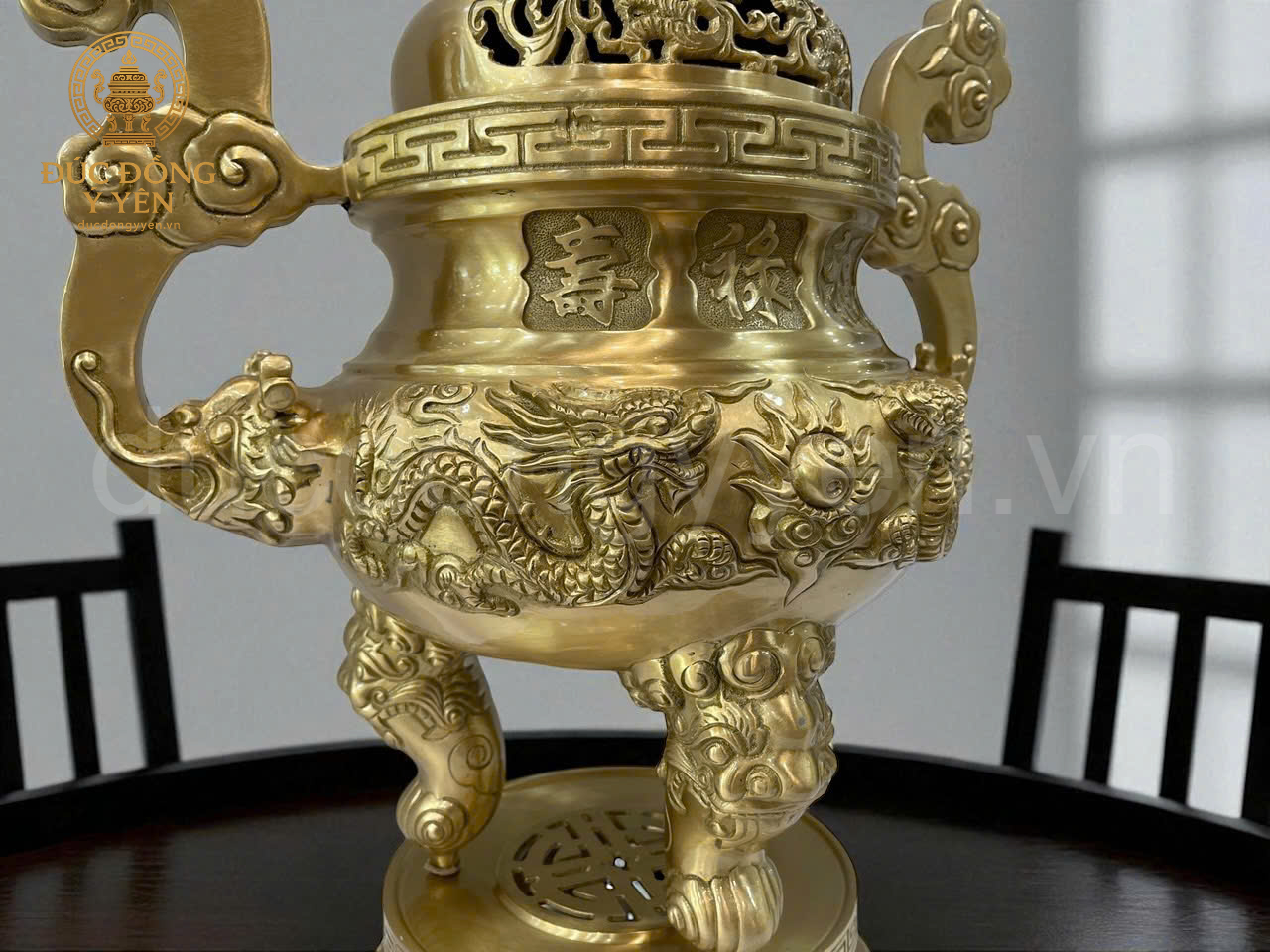 Bộ ngũ sự đồng vàng cao 50cm_thumbnail_4