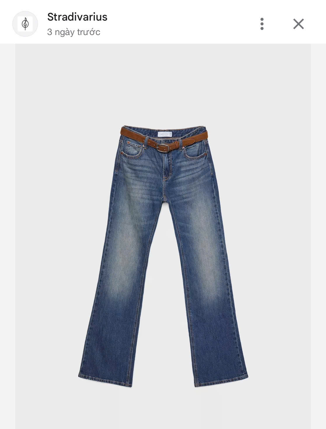 Q336 QUẦN JEAN ỐNG LOE ( KÈM THẮT LƯNG )_thumbnail_3