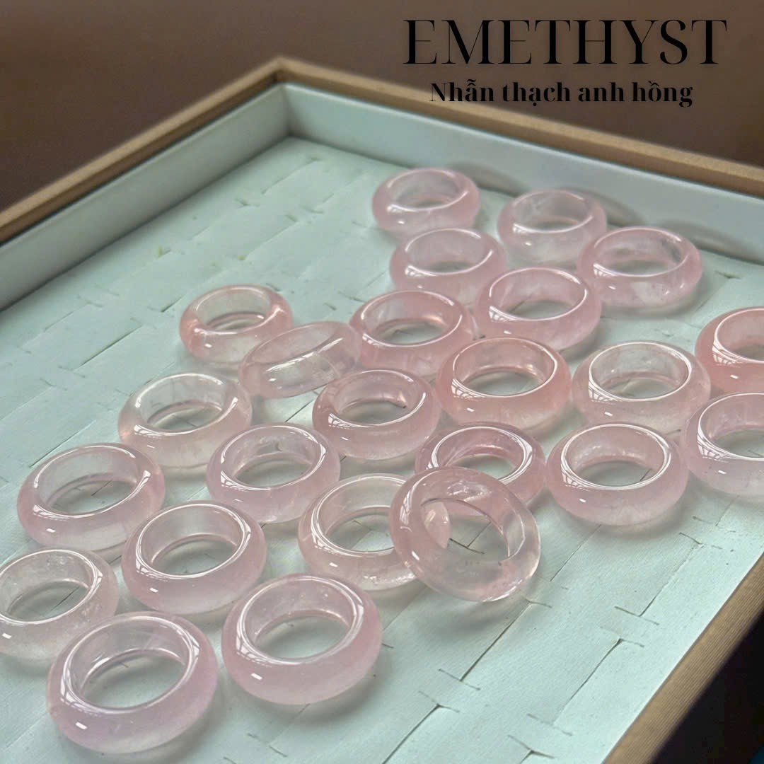 N175 - Nhẫn phong thủy đá thạch anh