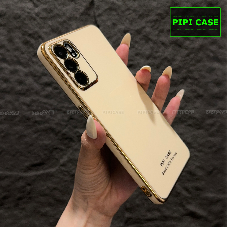 Ốp Lưng Oppo Reno 6 5G - Royal - Vàng