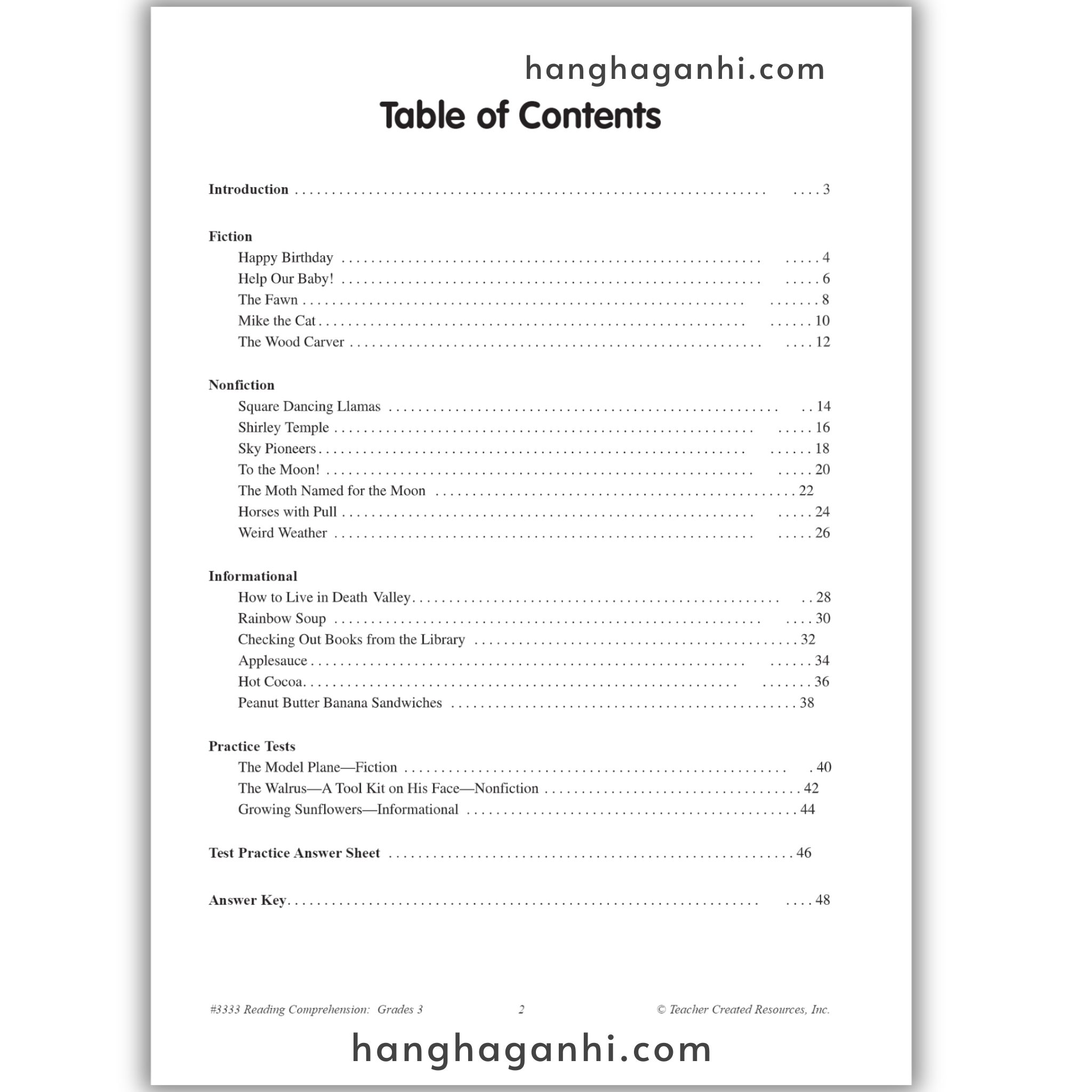 Reading Comprehension Grade 3 Teacher Created Resources, sách đọc hiểu lớp 3_thumbnail_1