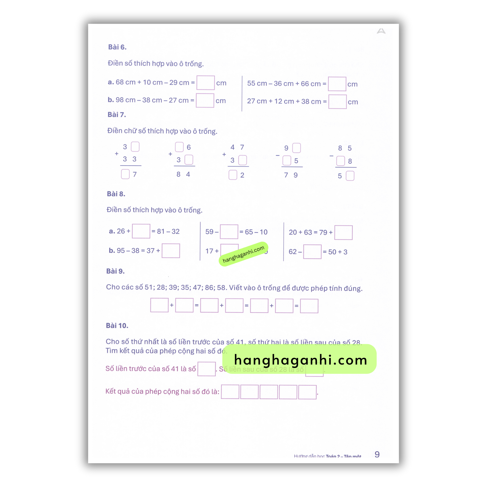Sách Archimedes lớp 2 Toán tập 1 năm 2025_thumbnail_2