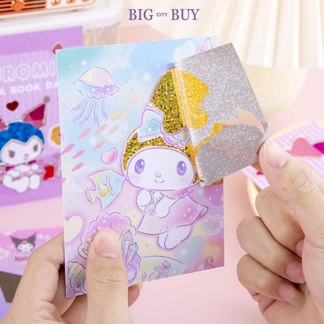 Tranh Bóc dán lấp lánh KUROMI_thumbnail_1