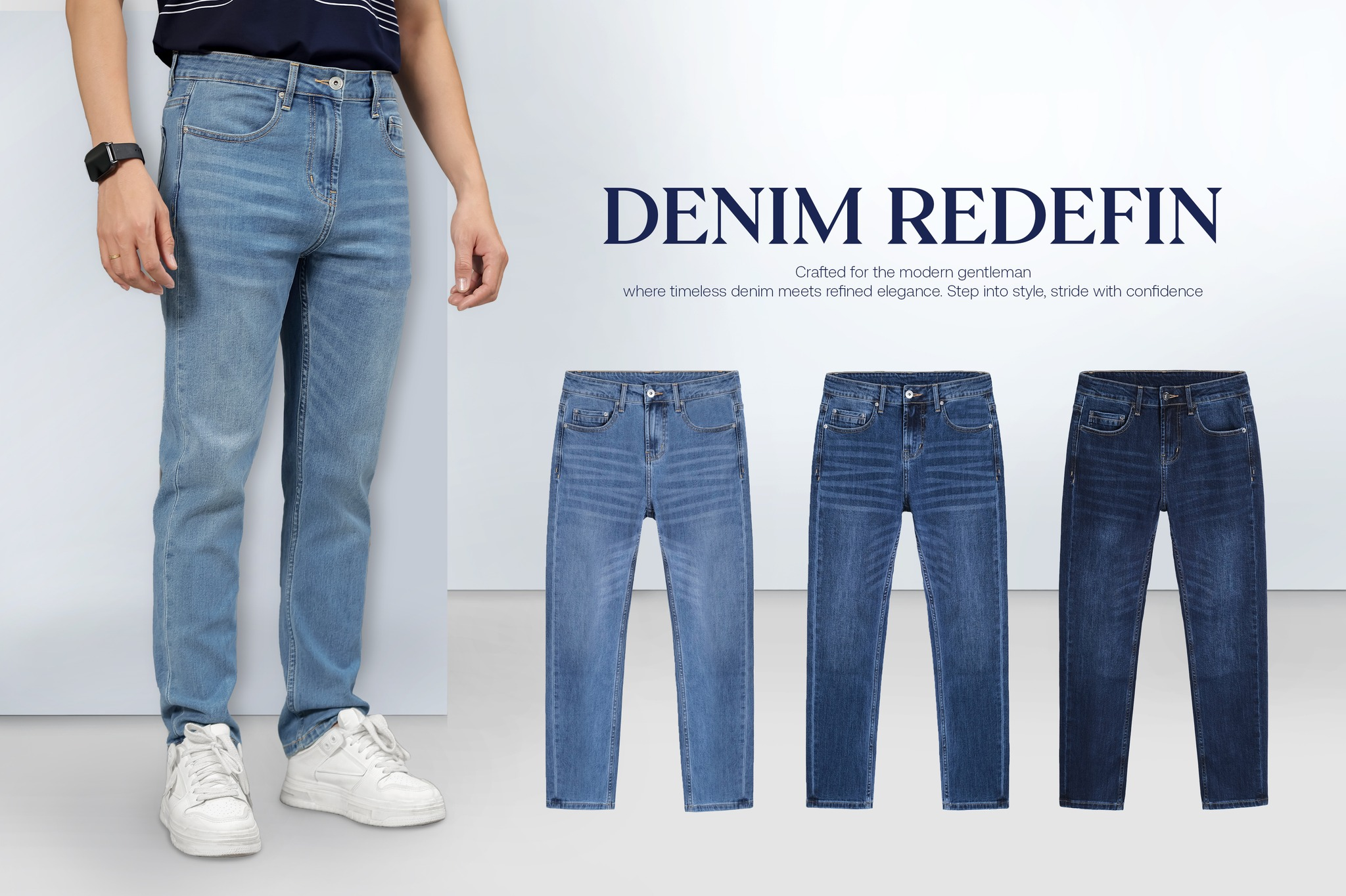 J07 Slimfit: Jeans Chuẩn Mực Cho Chàng Cá Tính