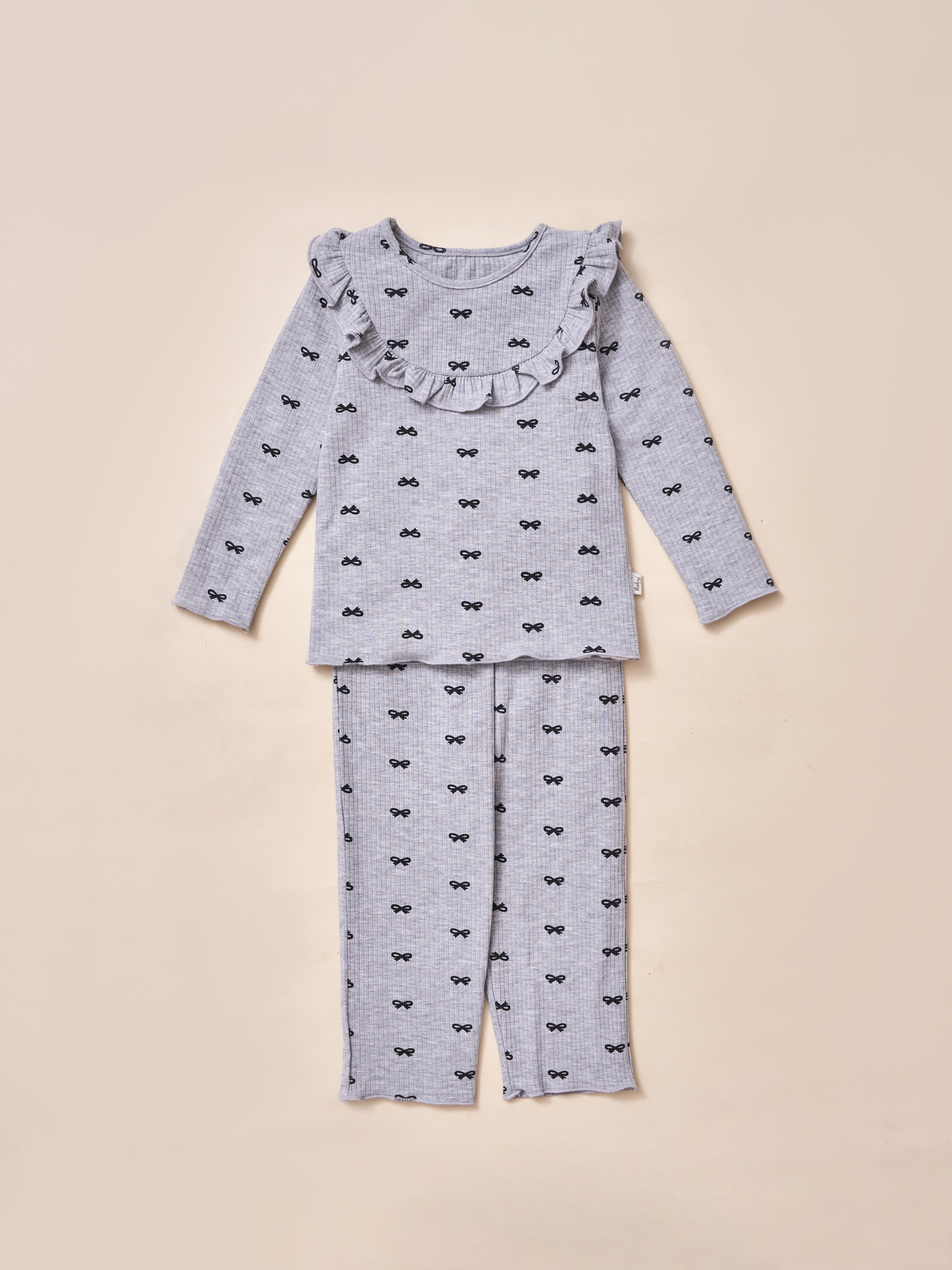 Bộ cotton tăm dài tay cuốn bèo gấu_thumbnail_0