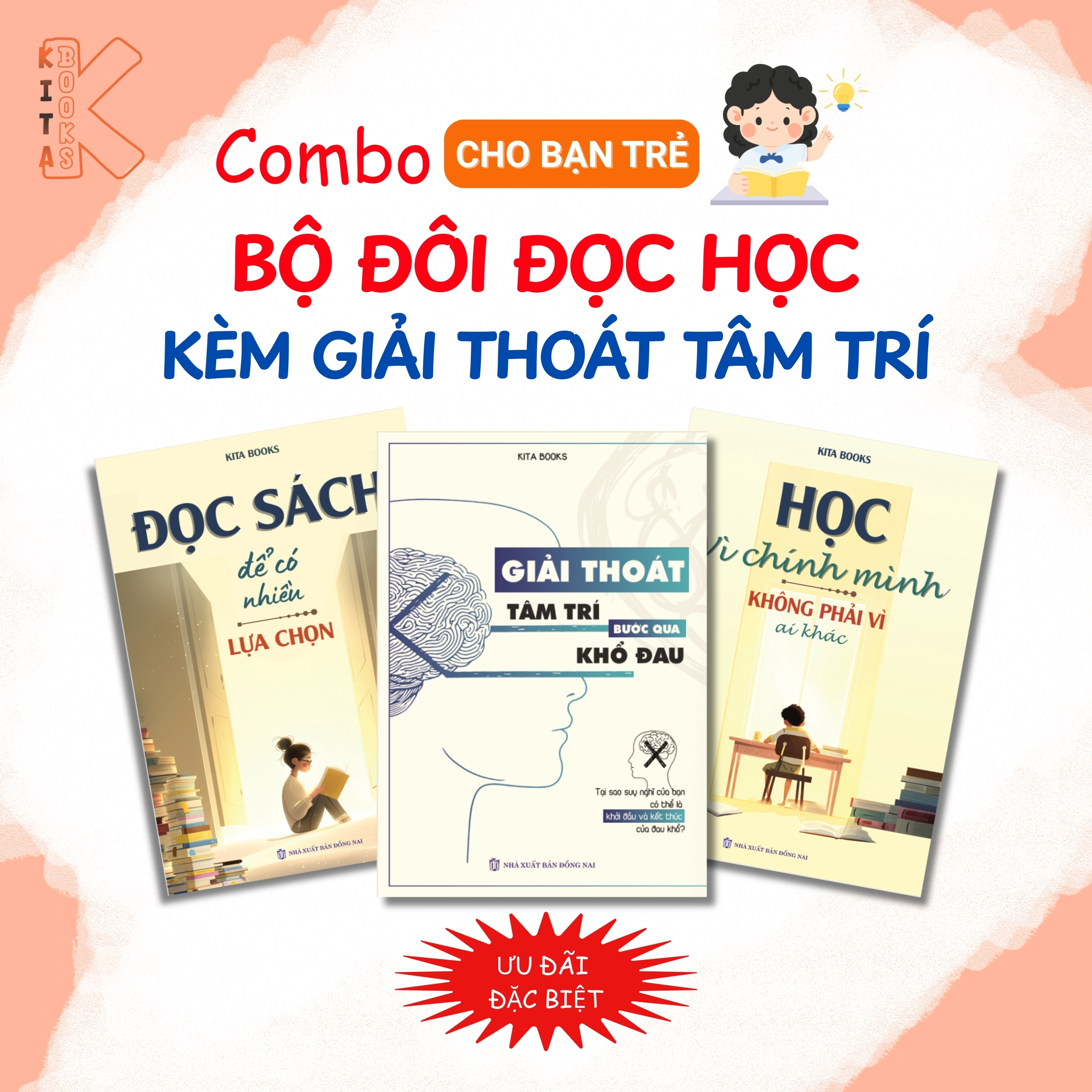 Combo Đọc Học Kèm Giải Thoát Tâm Trí