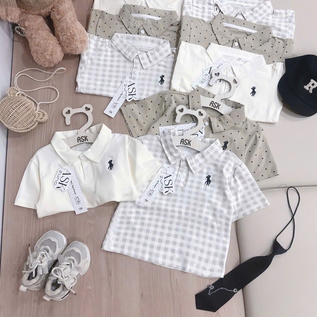 N69 SET 3 ÁO POLO NGỰA ĐEN 2 CÚC- A106.290_thumbnail_2