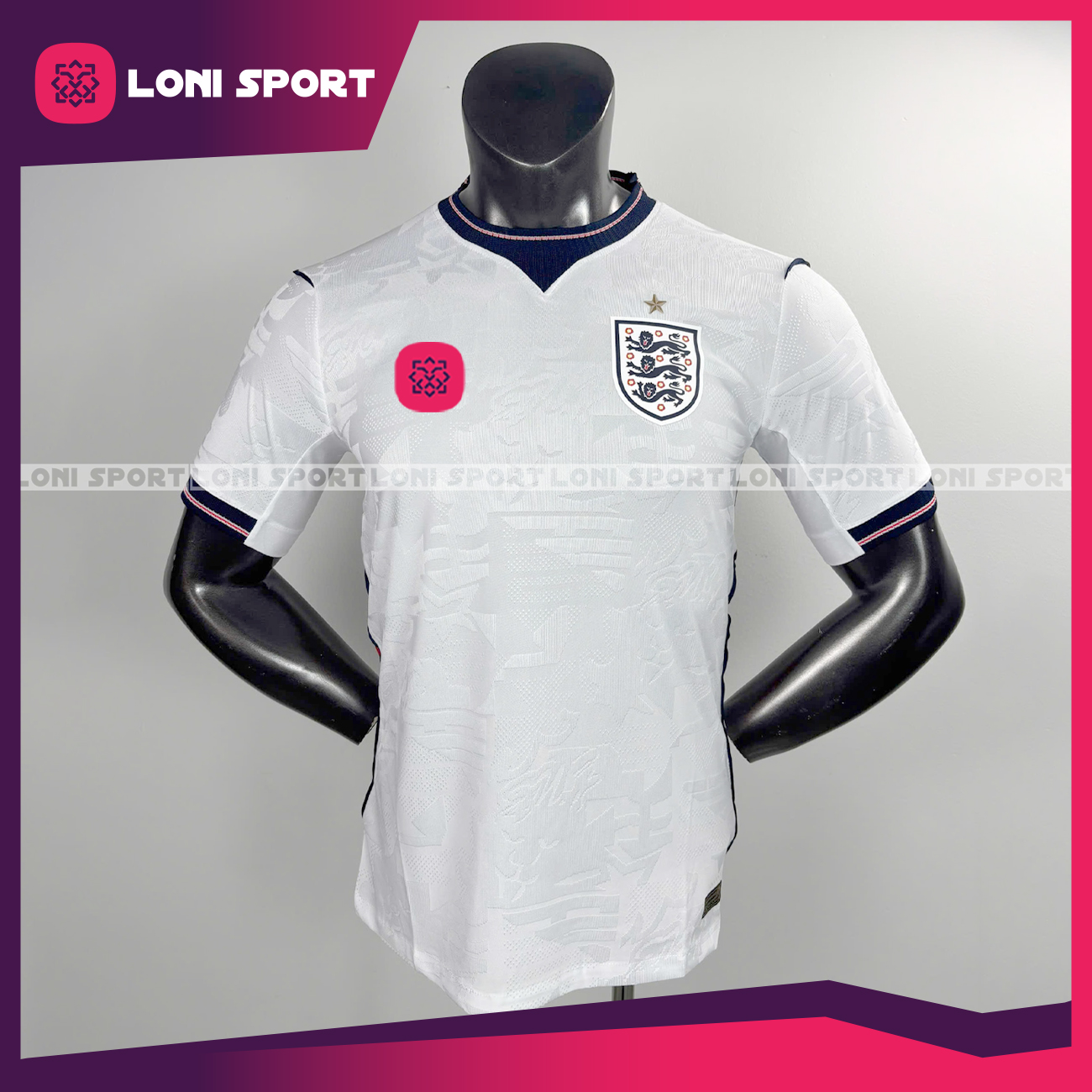 Áo tuyển Anh sân nhà trắng World Cup 2026 - SF