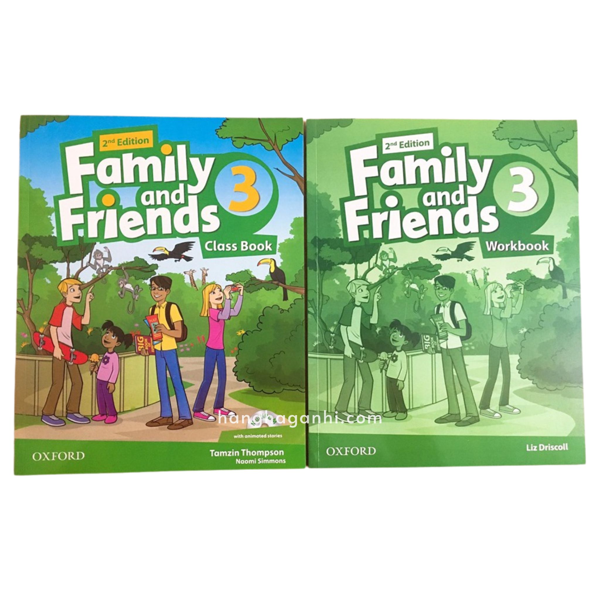 Bộ sách Family and Friends Level 3 (2nd , Student book và Work book) – Tặng kèm file nghe