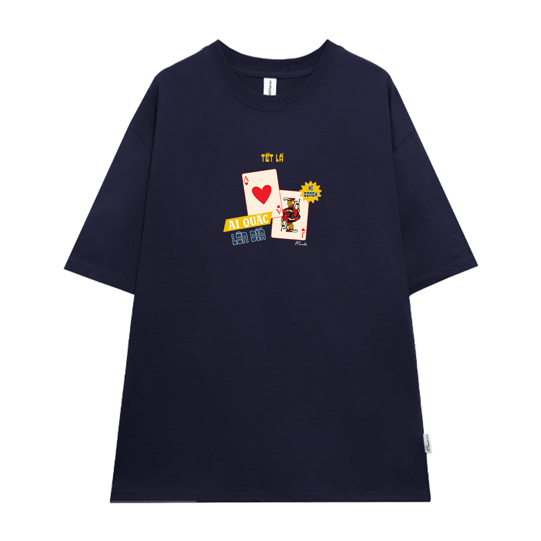 Áo thun TẾT LÀ form rộng cổ tròn chất vải cotton 4c thoáng mát Miucho BST in mix_thumbnail_26