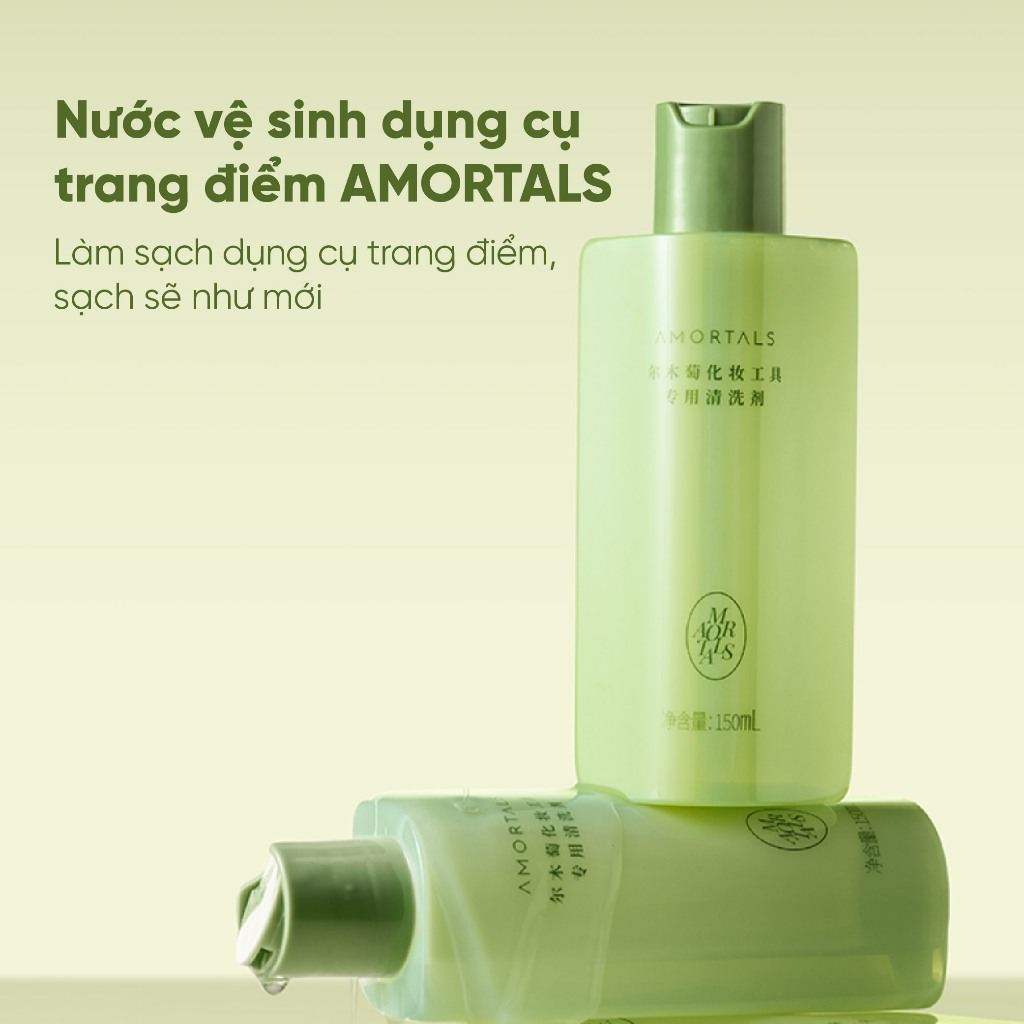 [AMORTALS] Nước giặt dụng cụ trang điểm Amortals 65ml