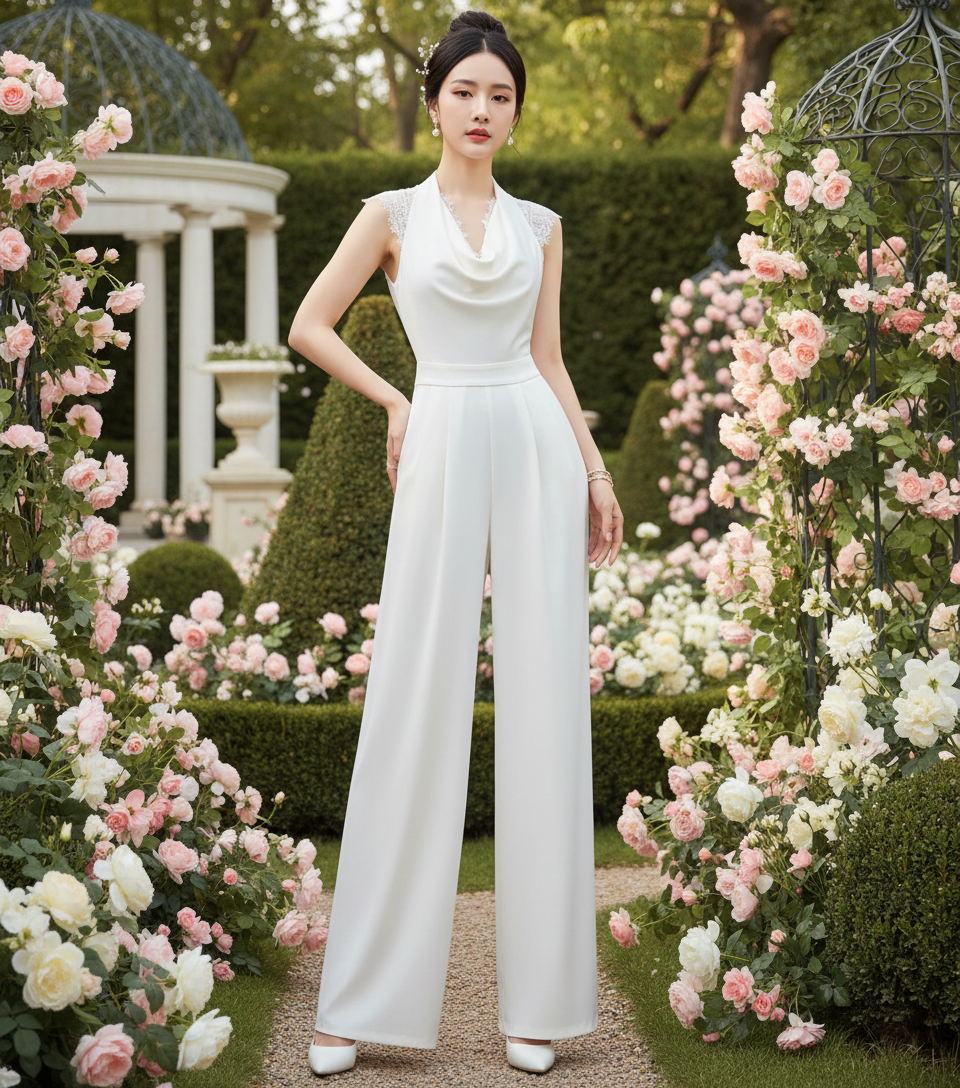 Jumpsuit kiểu yếm phối ren cao cấp_thumbnail_5